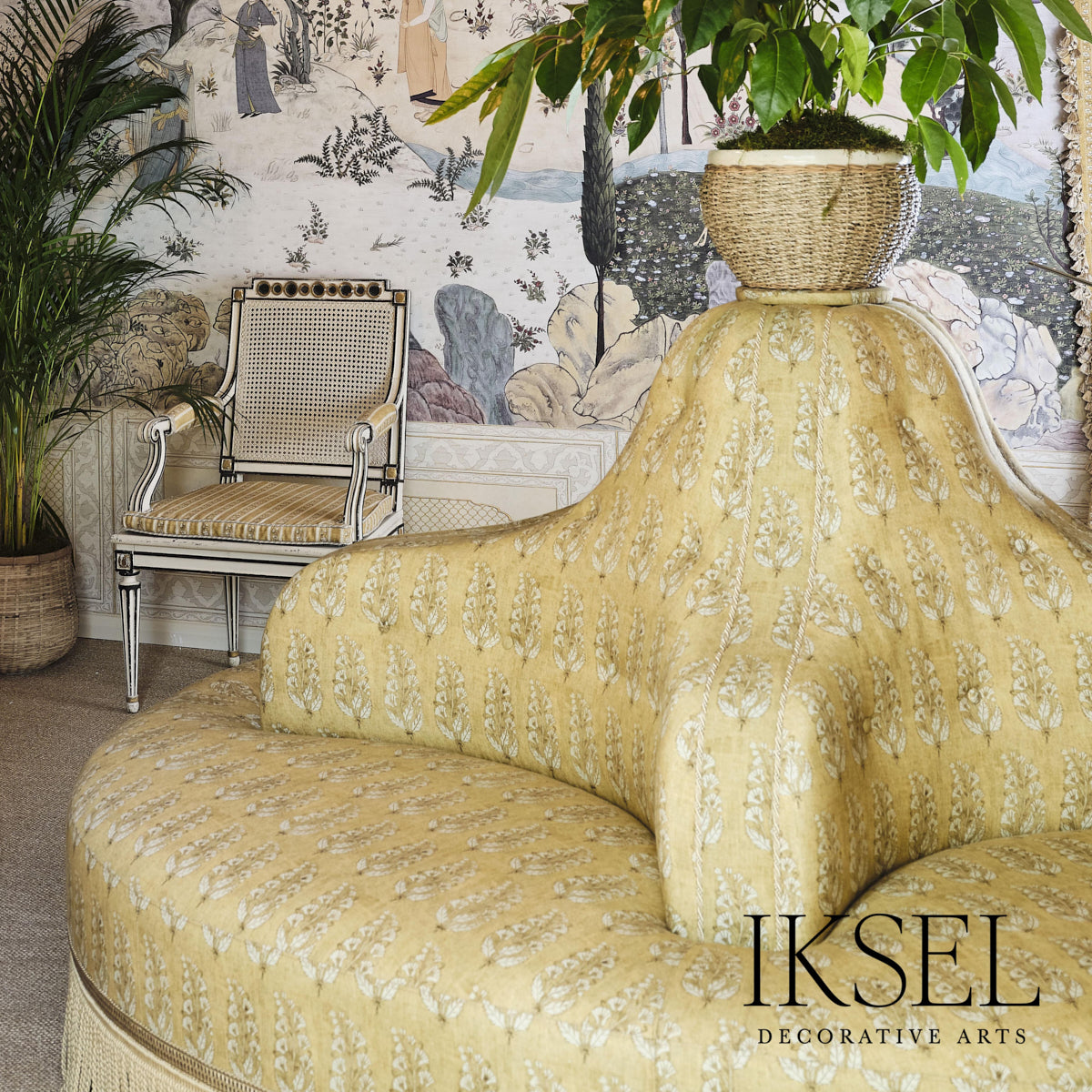 SCHUMACHER IKSEL SAFAVID BOTEH PRINTS PRINTS GOLD - RF927CR71