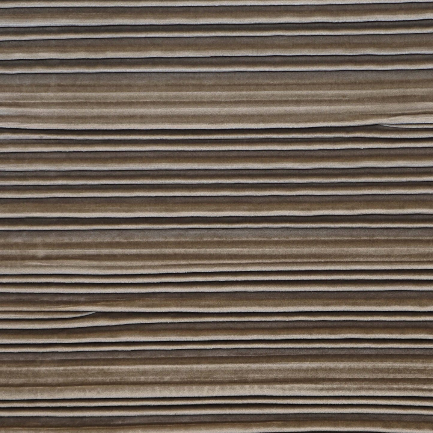 JF Fabrics JF Studio RICKI 34 Fabric Pleated Taupe Velvet - 9016834 SJ102