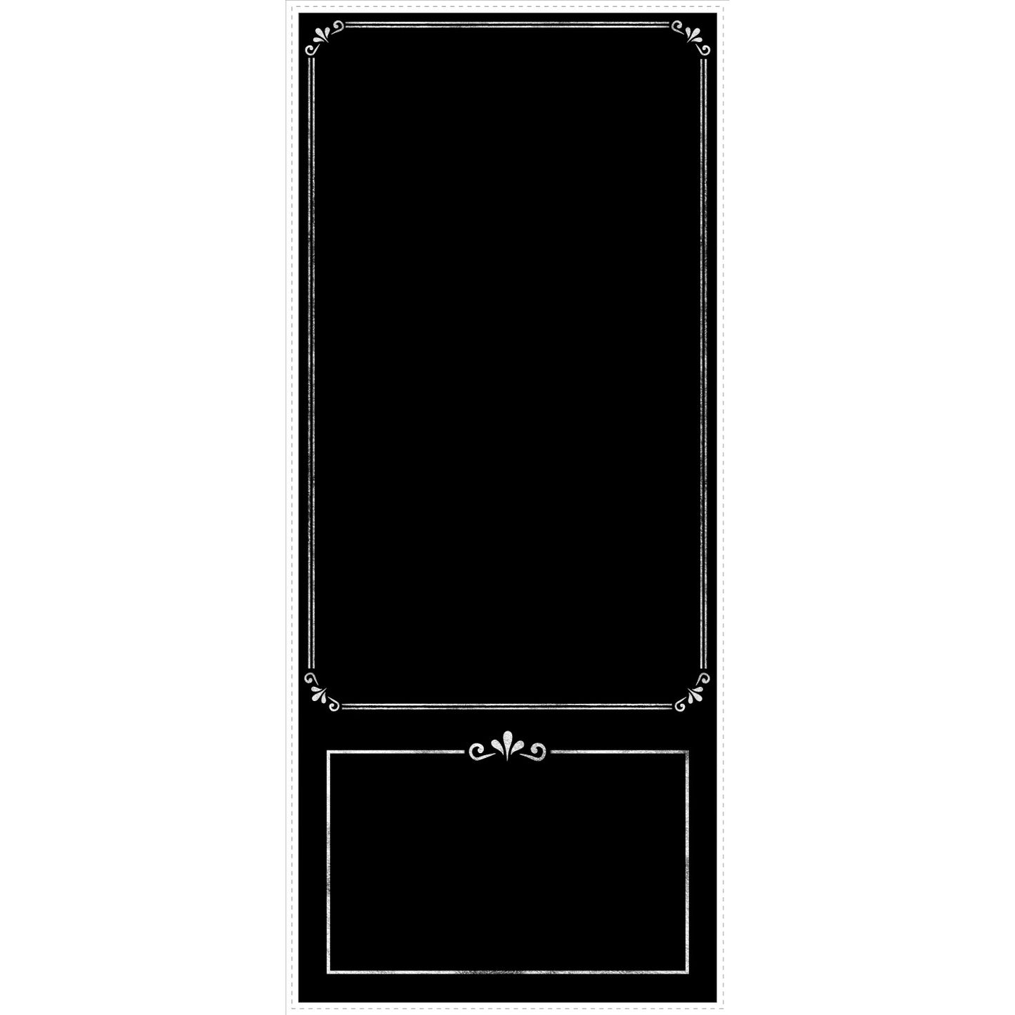 York Wallcoverings RoomMates Decorative Chalkboard Giant Wall Decals Modern Global Blacks Wallpaper - RMK3317GM