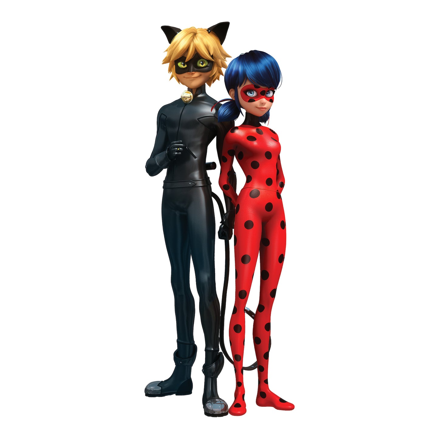 York Wallcoverings RoomMates Miraculous: Tales Of Ladybug and Cat Noir Giant Peel and Stick Wall Decals Licensed Multicolor Wallpaper - RMK5332GM