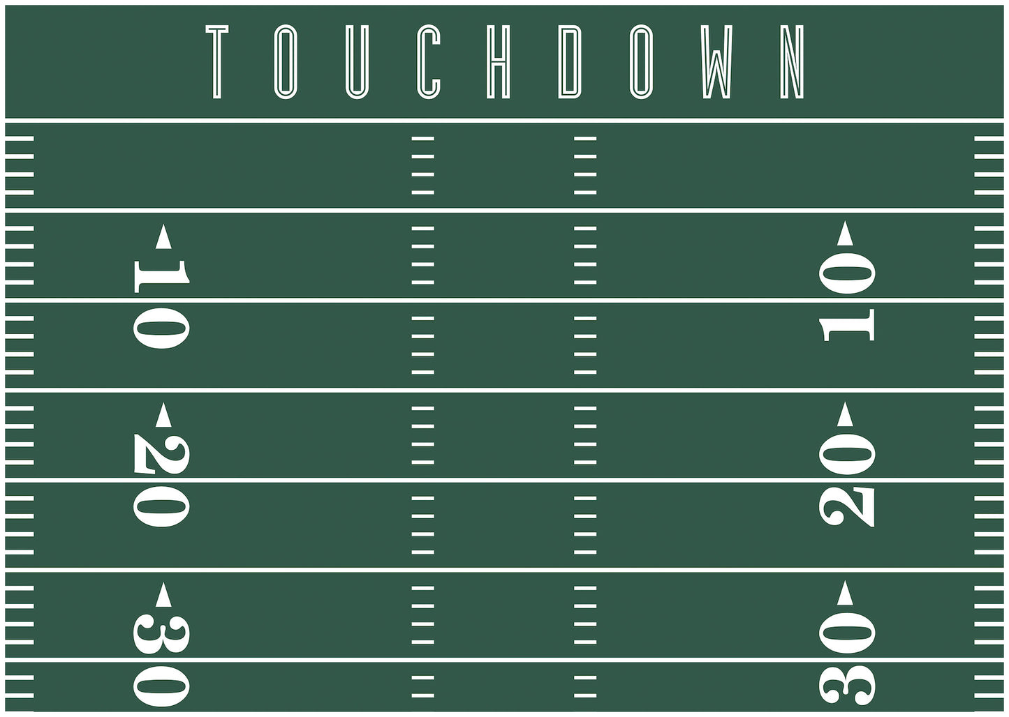 York Wallcoverings RoomMates Football Field Dry Erase XL Giant Wall Decals Whimsical Sports Greens Wallpaper - RMK5341TBM