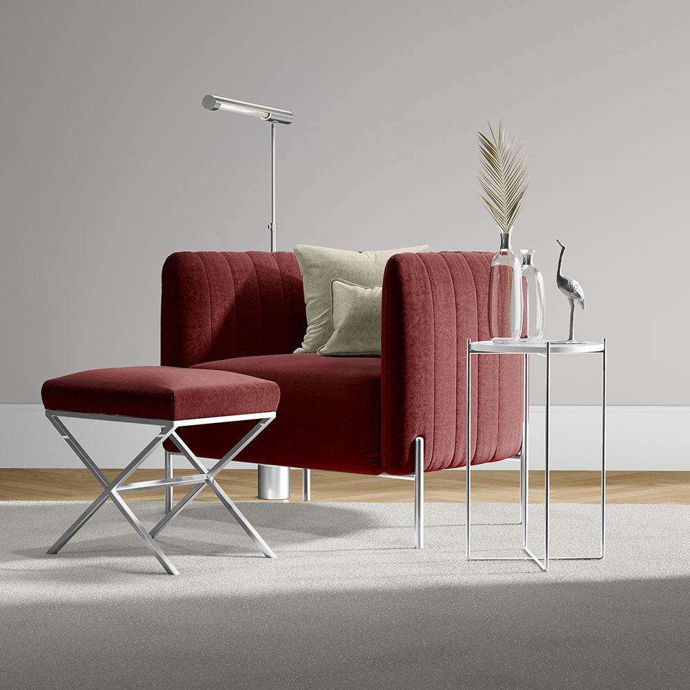 NICHOLASJOHN INC NJ-BERRY Poppy Red Solid Fabric - NJ25-2807