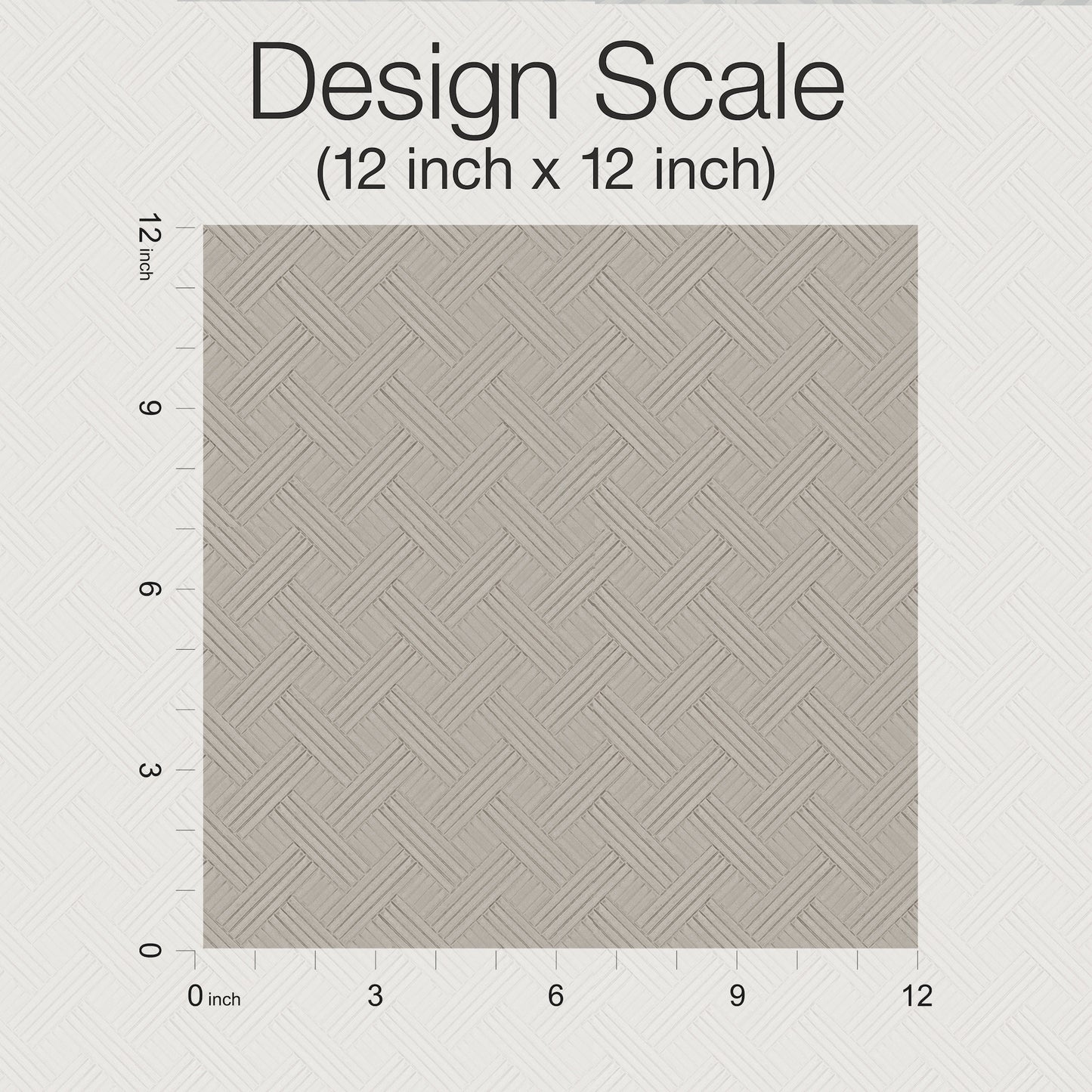 York Wallcoverings Industrial Interiors III Wickwork Fog Transit Wallpaper Textures Beiges - RRD7648