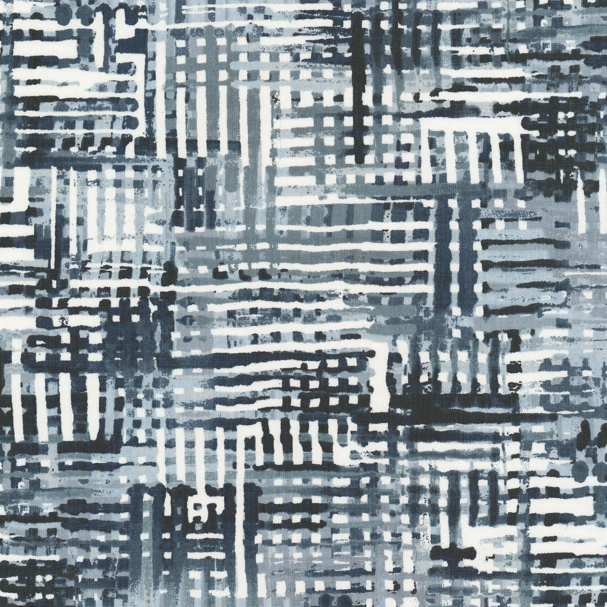 STOUT TEXTILES MULTIPURPOSE,PRINT TRANSITIONAL,, ABSTRACT COBALT,SAPPHIRE - RUDD-1