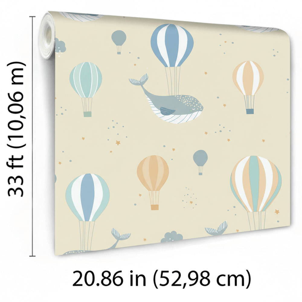 VEER DECOR Celestial Sea Yellow Wallpaper Kids;,Nurseries Kids Rooms, Nurseries Yellow Wallpaper - VRSD02-62