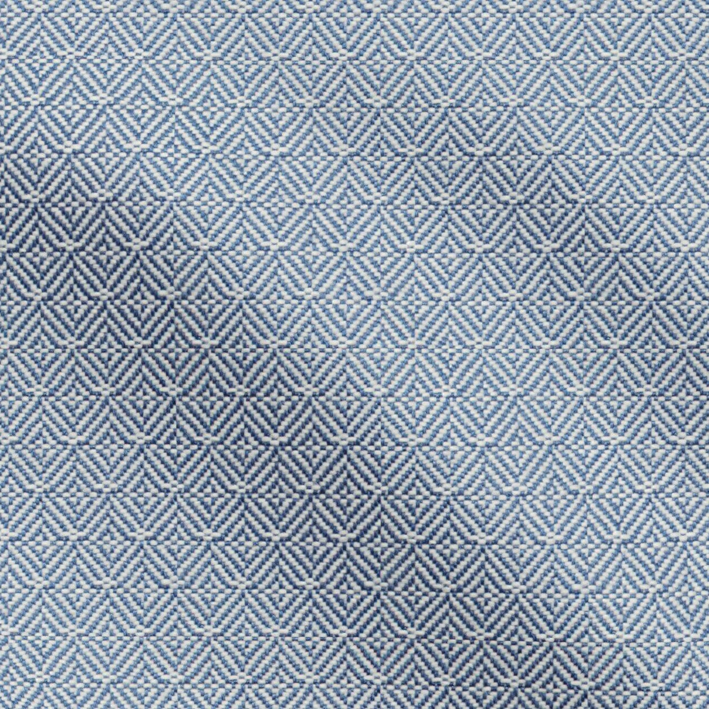 JF Fabrics FibreGuard Outdoor SAGO 65 Fabric Geometric, Mini Blue Outdoor, Jacquard - 9845265 J9651