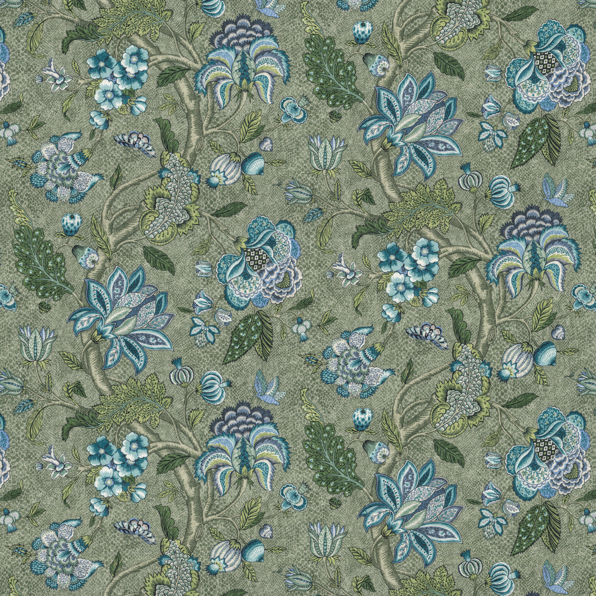 STOUT TEXTILES MULTIPURPOSE,PRINT TRANSITIONAL,, JACOBEAN ELM - SALE-2