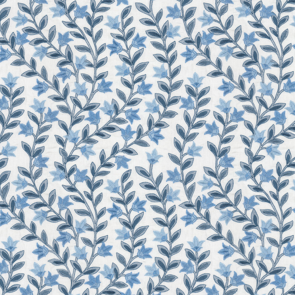 STOUT TEXTILES MULTIPURPOSE,EMBROIDERIES TRANSITIONAL,, FLORAL SKY - SANT-3