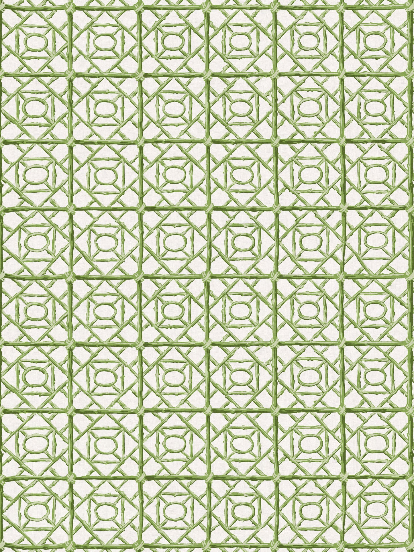 SCALAMANDRE ORMOND FRET PRINT GRASS - SC166710005