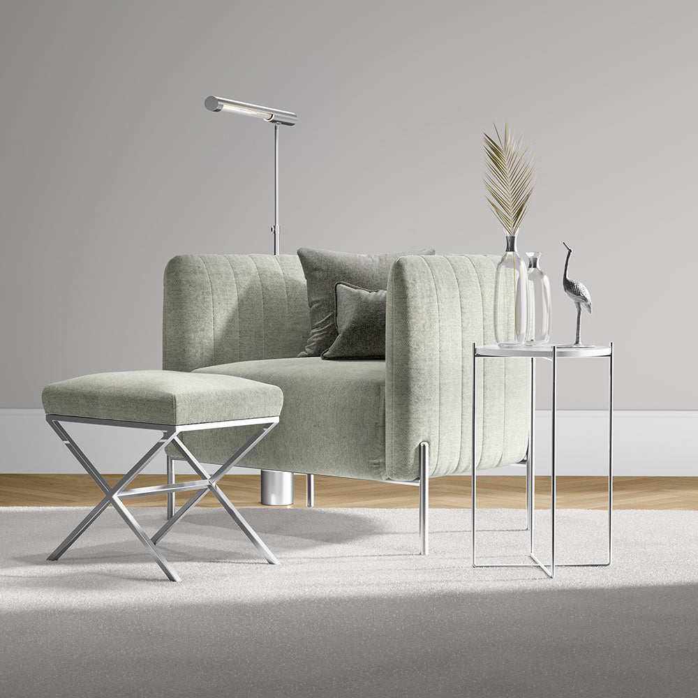 NICHOLASJOHN INC NJ-TROWEL Limestone Solid Fabric - NJ25-2863