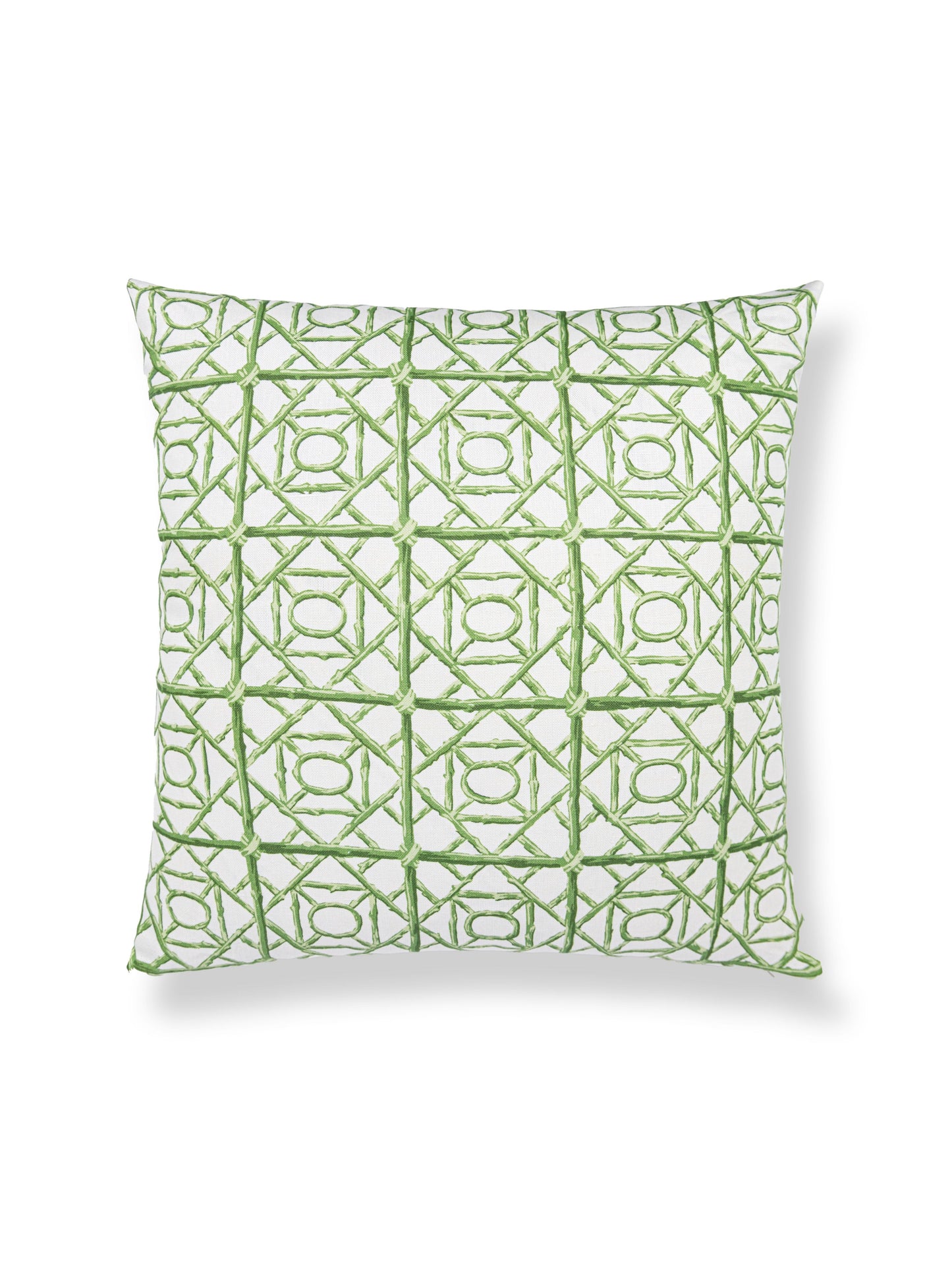 SCALAMANDRE ORMOND FRET PILLOW GRASS - SCSDDK166710005