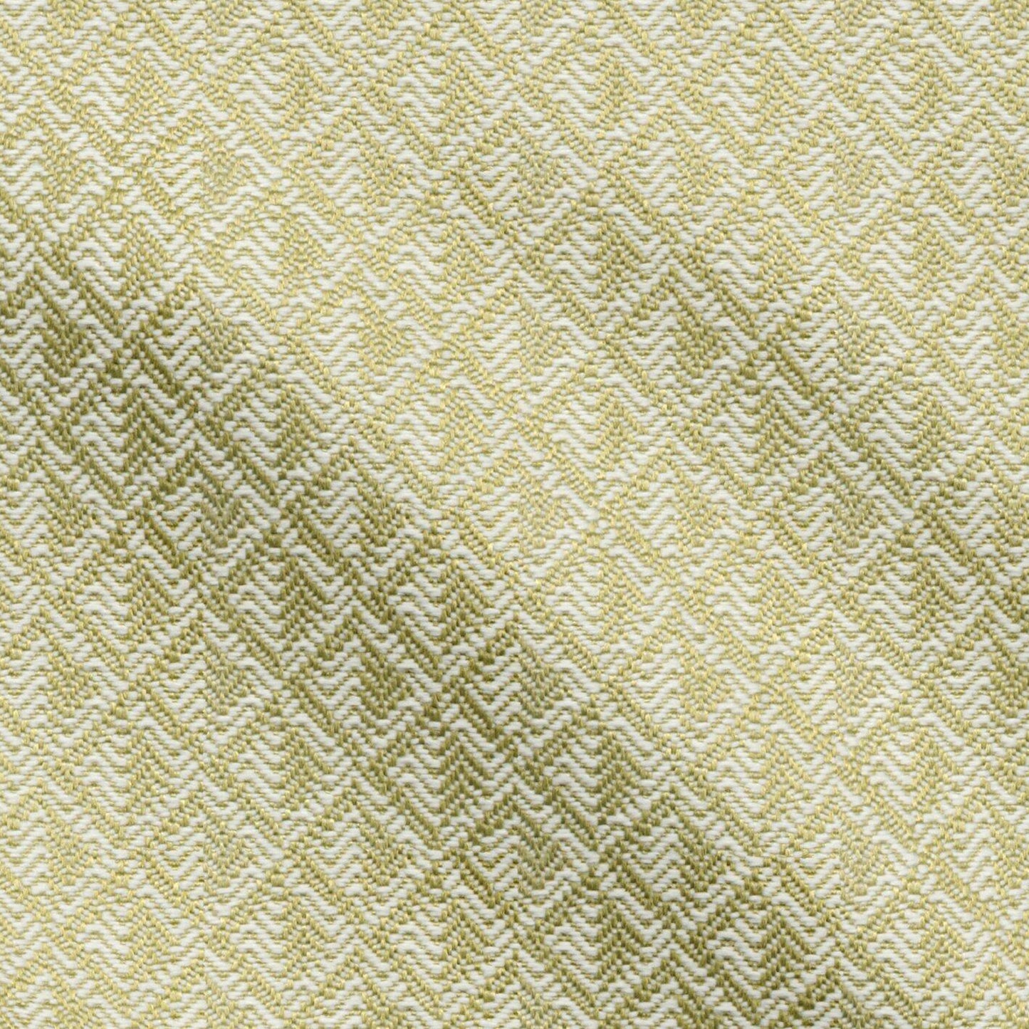 JF Fabrics FibreGuard Outdoor SCUBA 71 Fabric Geometric, Mini Green, White Outdoor, Jacquard - 9845371 J9651