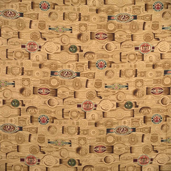 SCALAMANDRE OUTLET FABRIC HAVANA FABRIC TOBACCO LEAF - SC 000116319 NEW SKU # SC163190001