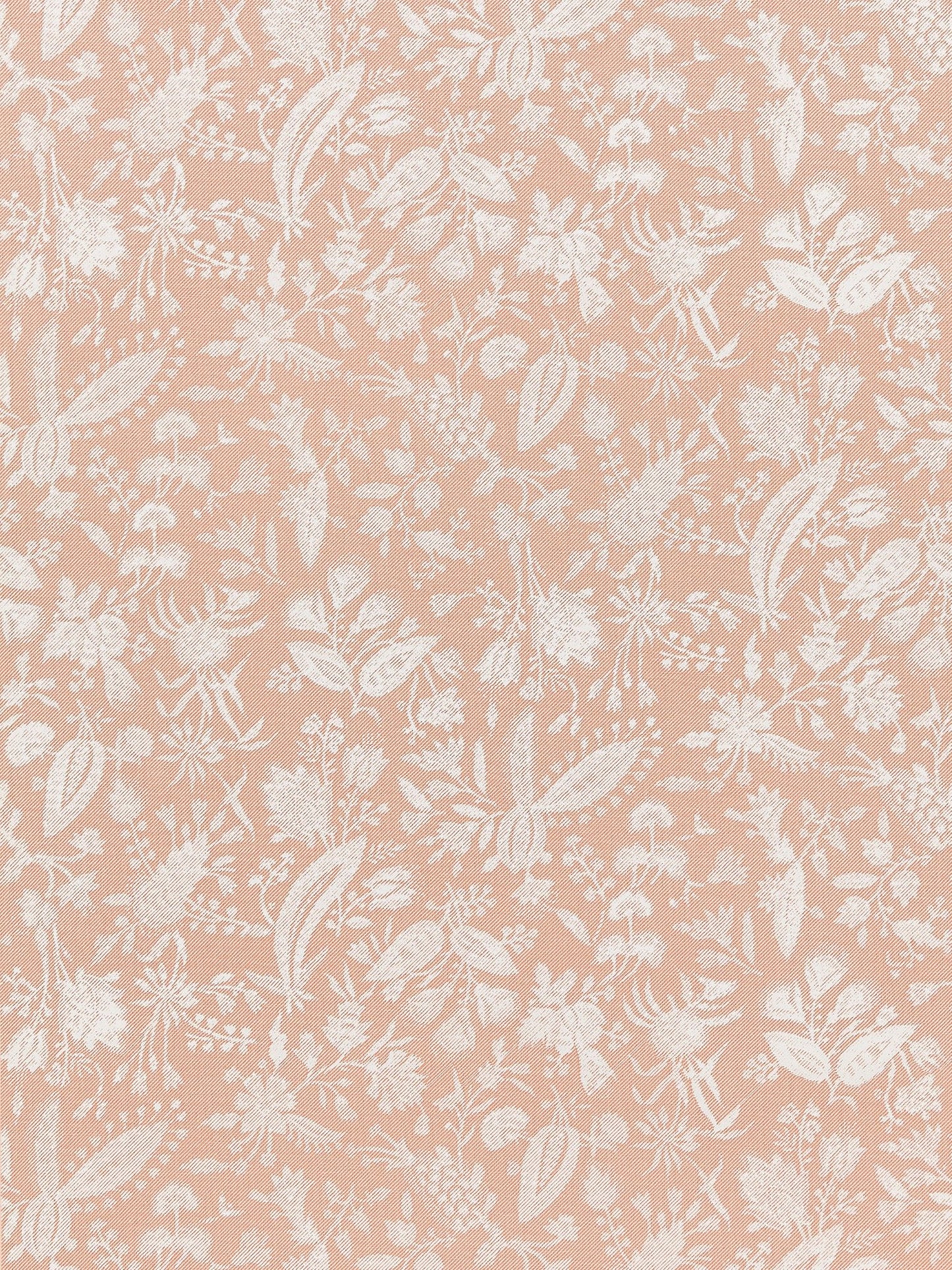 SCALAMANDRE TULIA LINEN PRINT FABRIC BLUSH - SC 000116605 NEW SKU # SC166050001