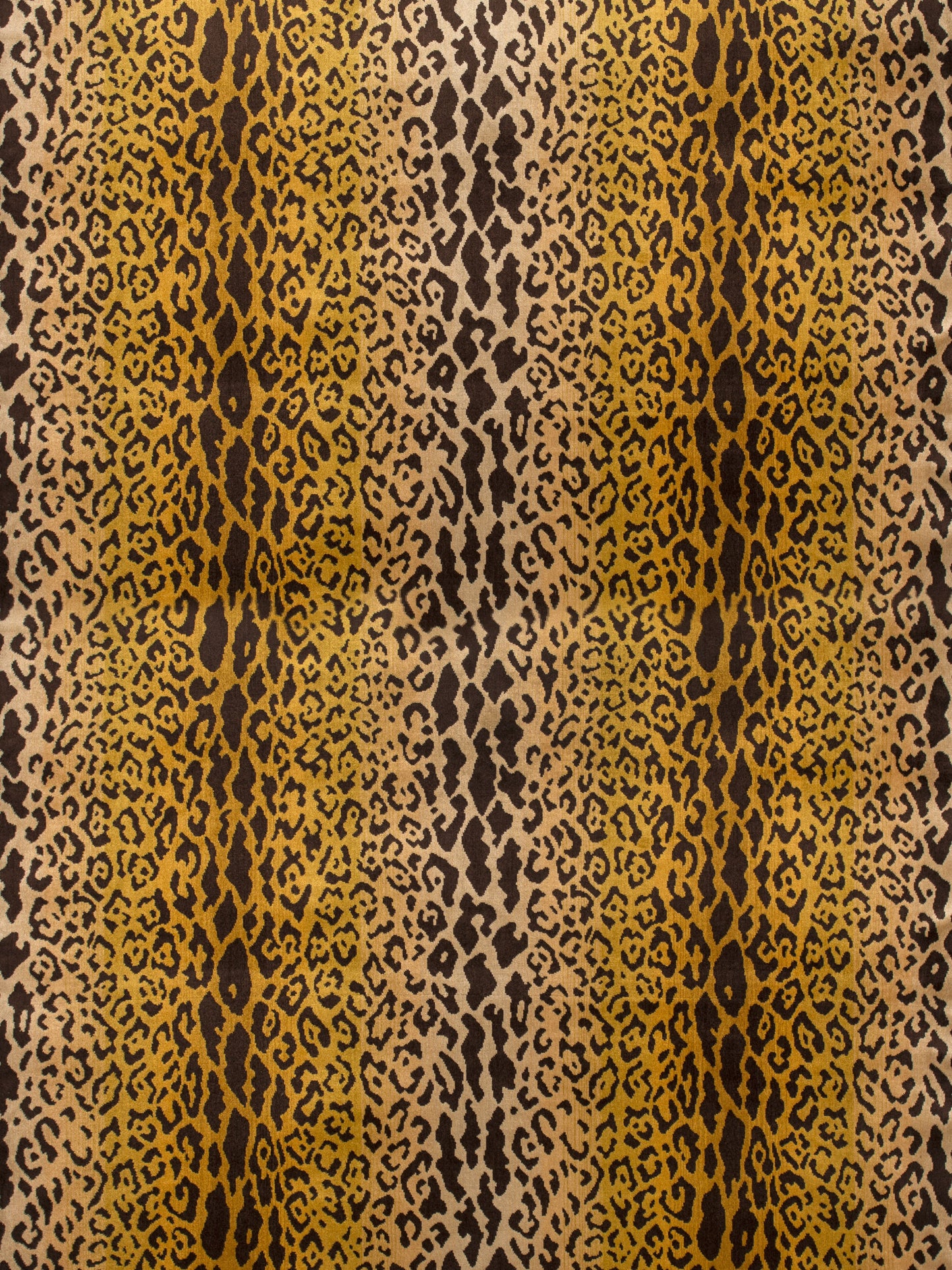 SCALAMANDRE LEOPARDO FABRIC IVORY, GOLD & BLACK - SC 000126168MM NEW SKU # SC26168MM0001