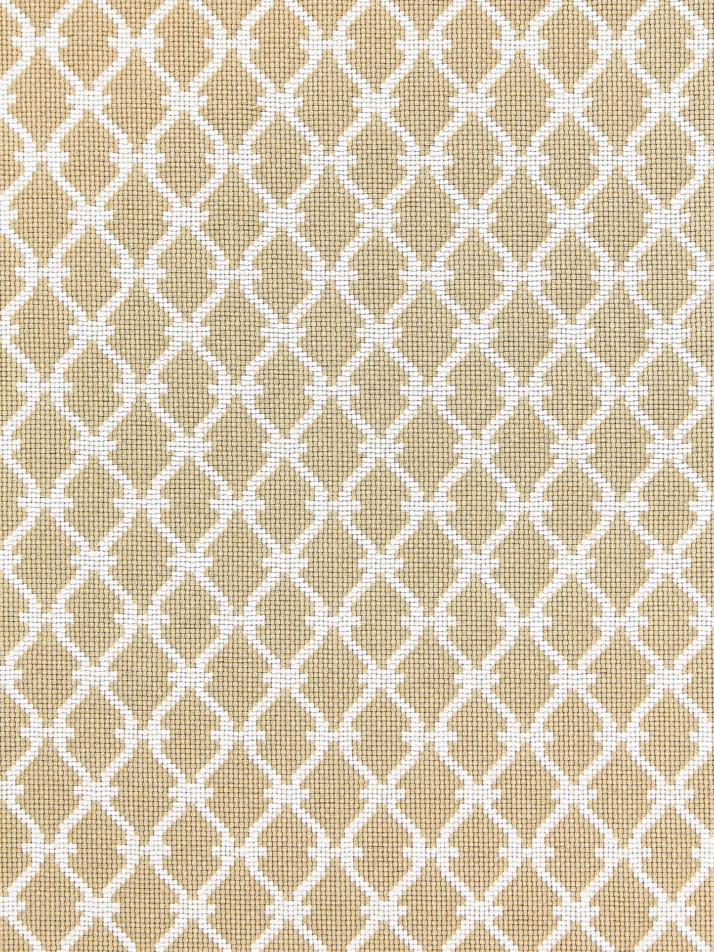 SCALAMANDRE TRELLIS WEAVE FABRIC SAND - SC 000127009 NEW SKU # SC270090001