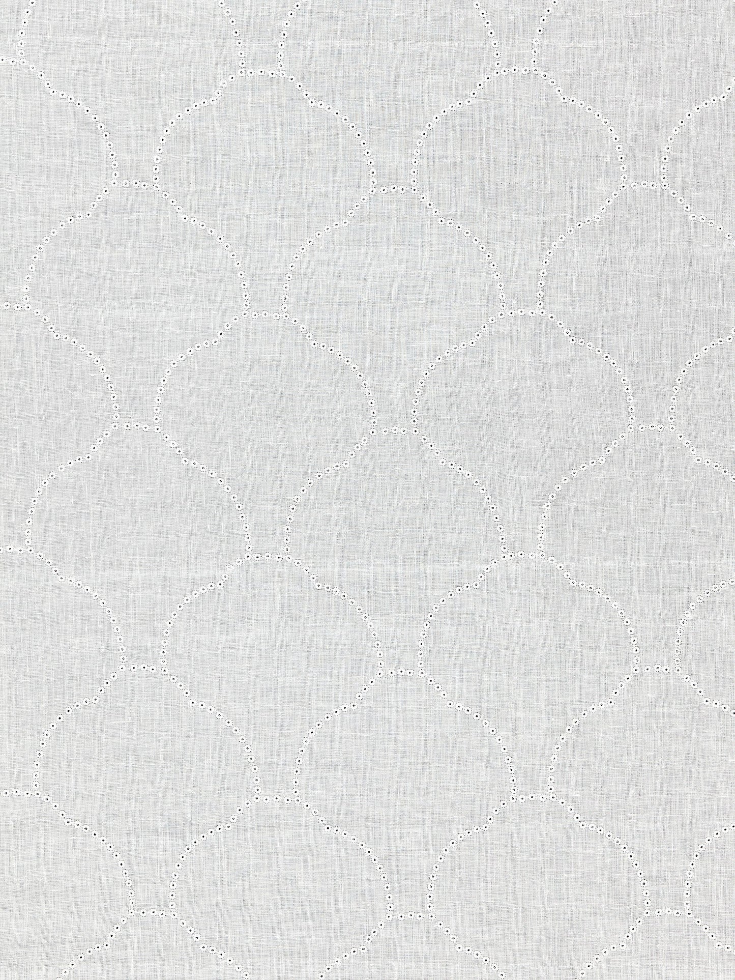 SCALAMANDRE COQUILLE SHEER FABRIC IVORY - SC 000127038 NEW SKU # SC270380001