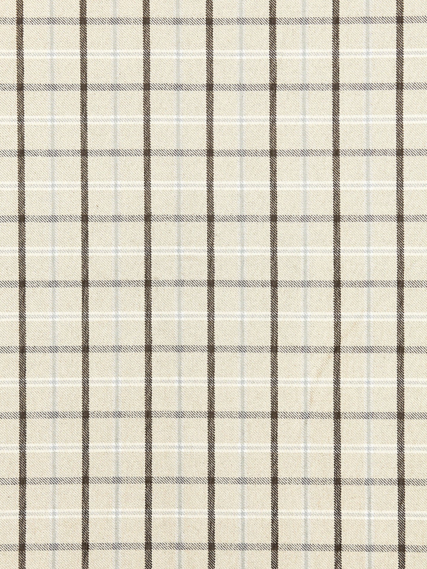 SCALAMANDRE BRISTOL PLAID FABRIC LINEN - SC 000127121 NEW SKU # SC271210001