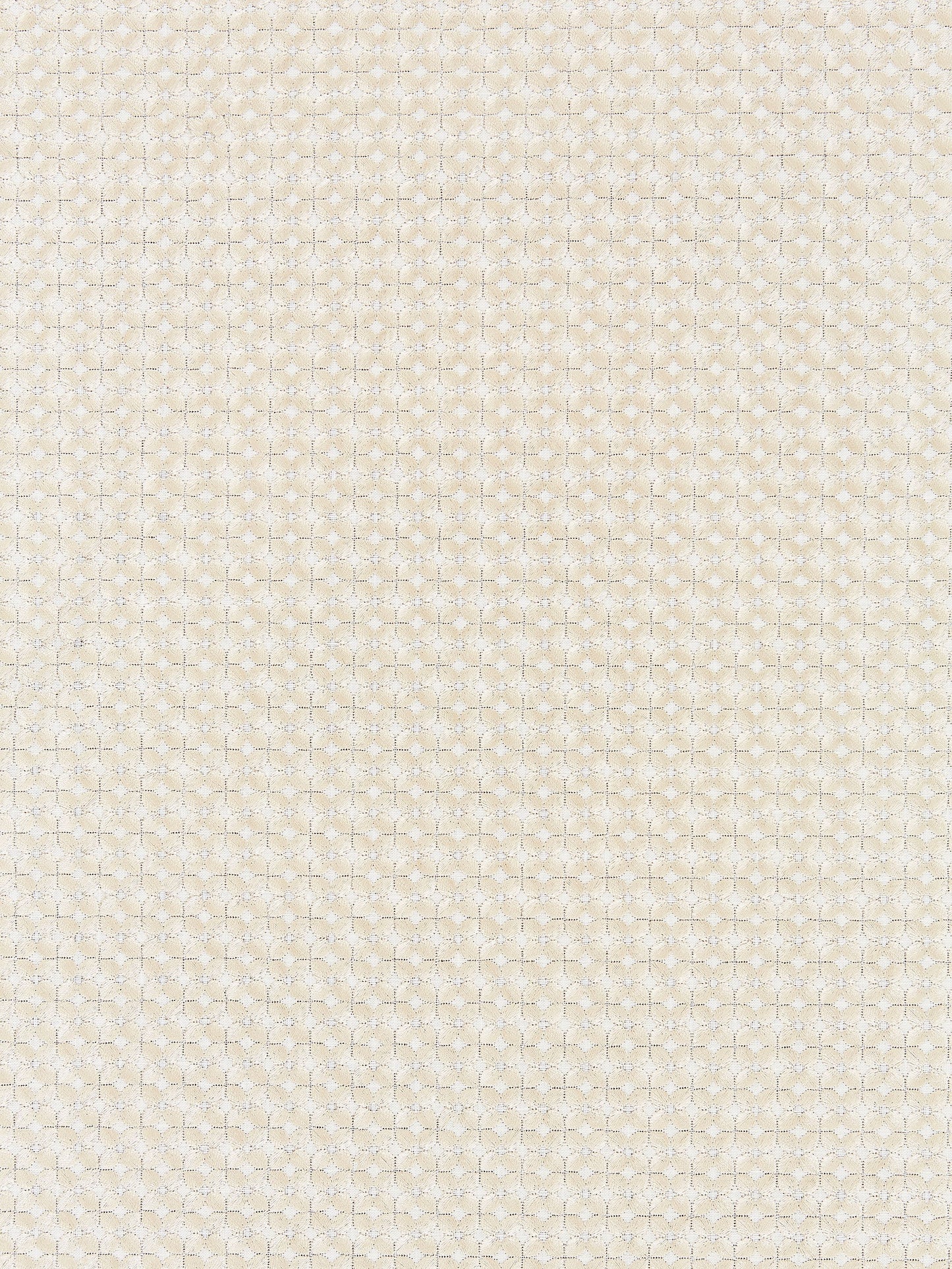 SCALAMANDRE FLORET EMBROIDERY FABRIC CHAMPAGNE - SC 000127133 NEW SKU # SC271330001