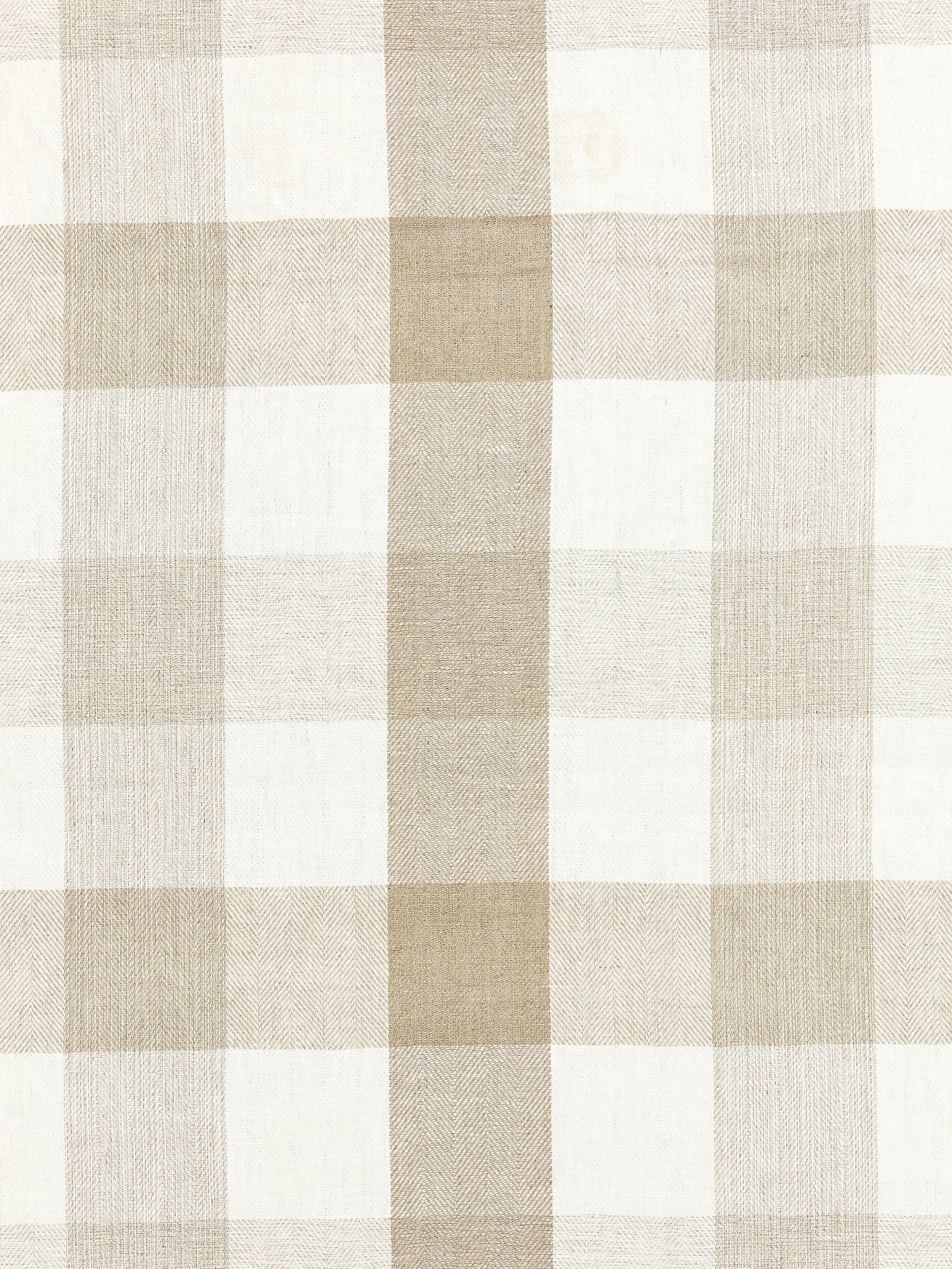 SCALAMANDRE WESTPORT LINEN PLAID FABRIC LINEN - SC 000127135 NEW SKU # SC271350001