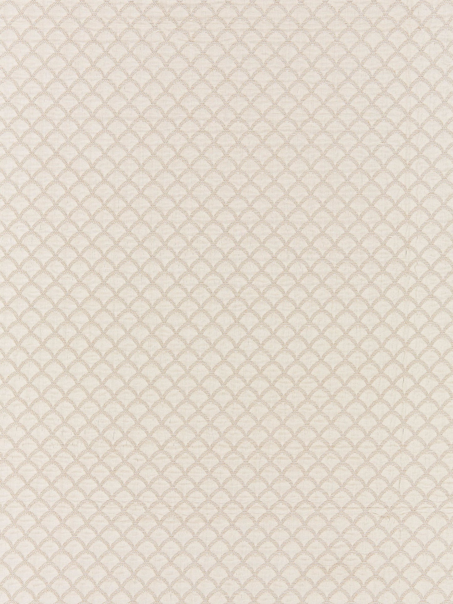 SCALAMANDRE SCALLOP WEAVE FABRIC OYSTER - SC 000127137 NEW SKU # SC271370001