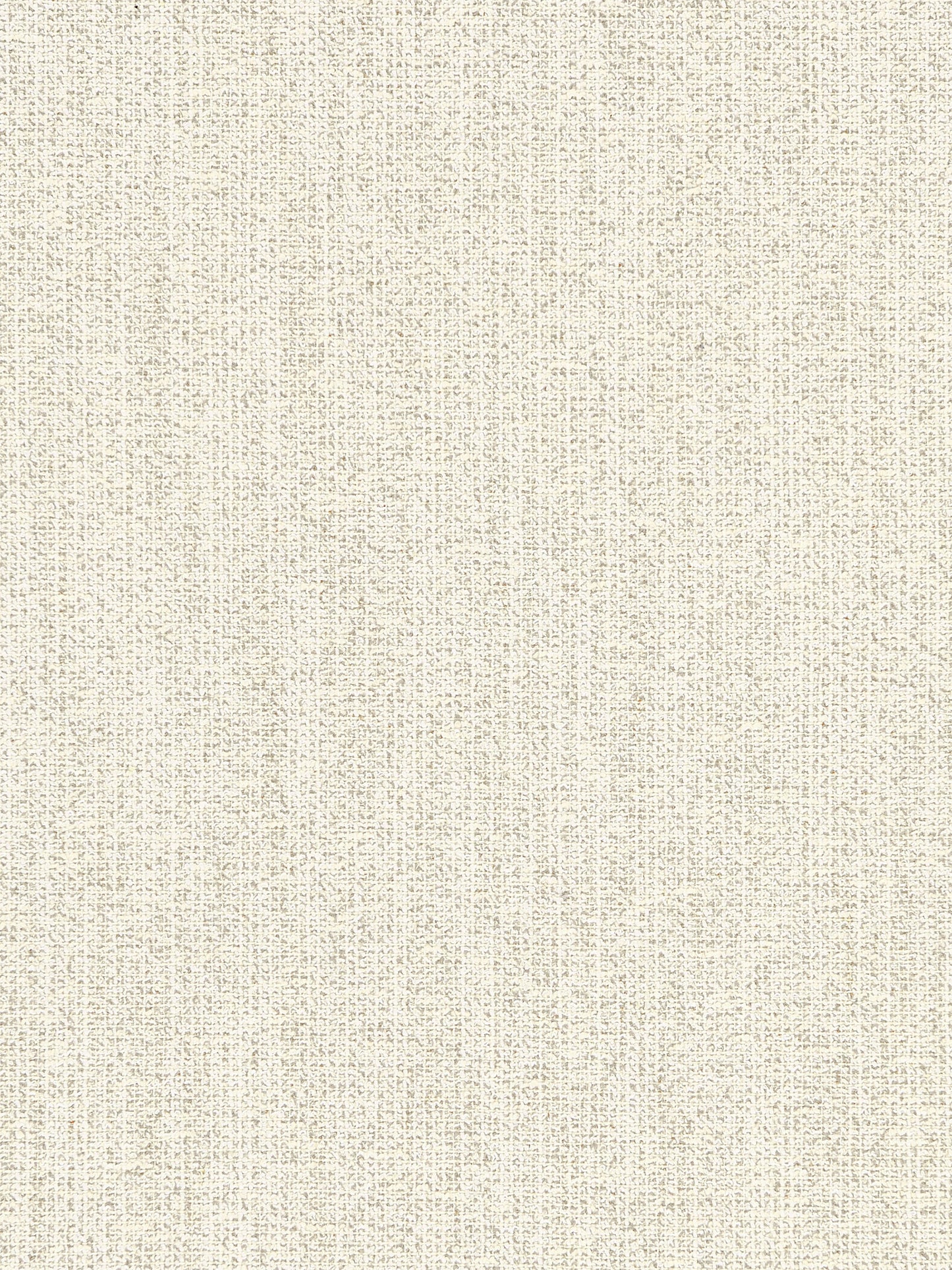 Beige woven fabric texture swatch with subtle grid pattern, neutral upholstery or decor fabric.