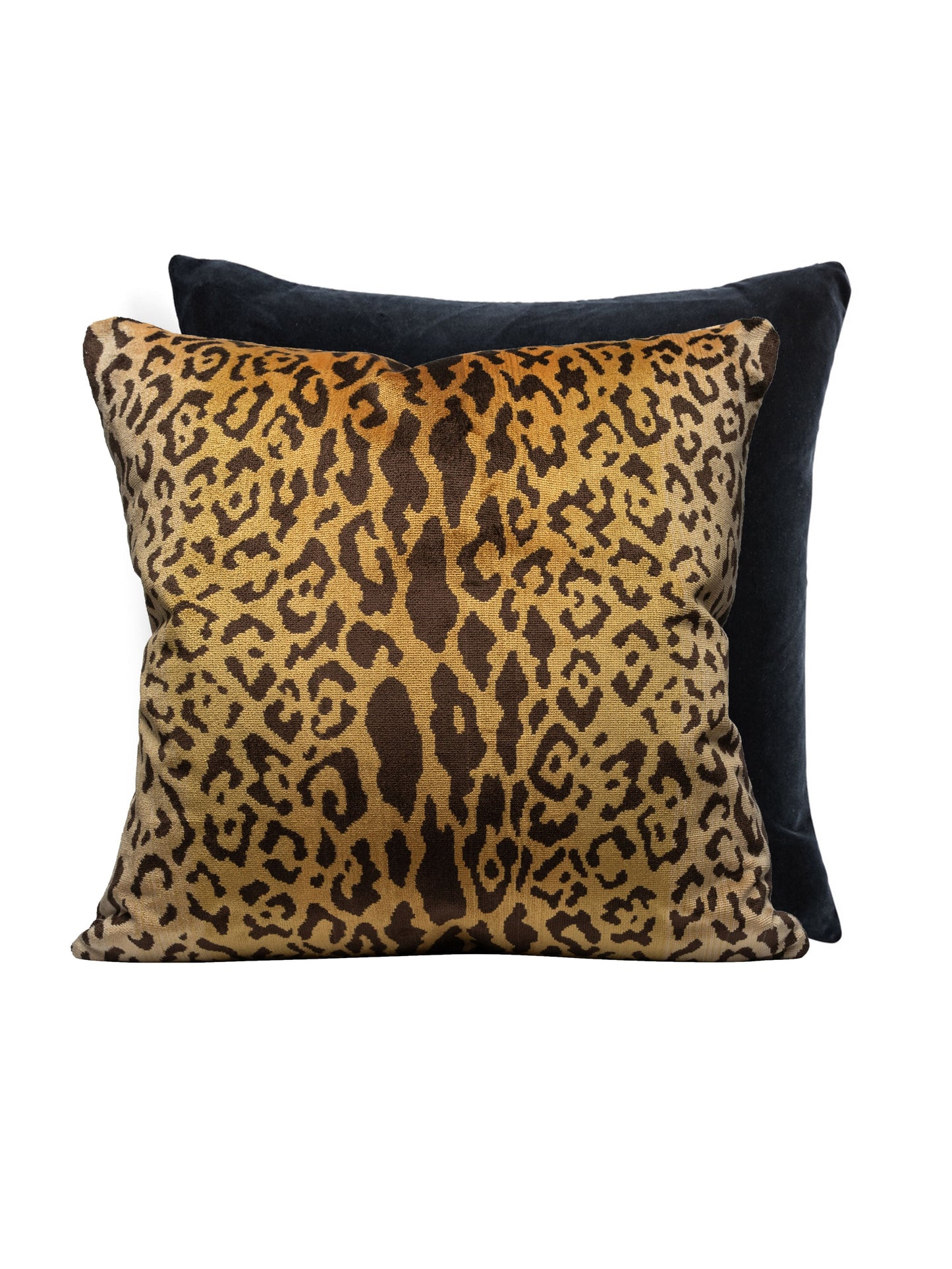 SCALAMANDRE PILLOWS ANIMAL SKIN SQUARE - SC 0001ALEOPPILL NEW SKU # SCALEOPPILL0001
