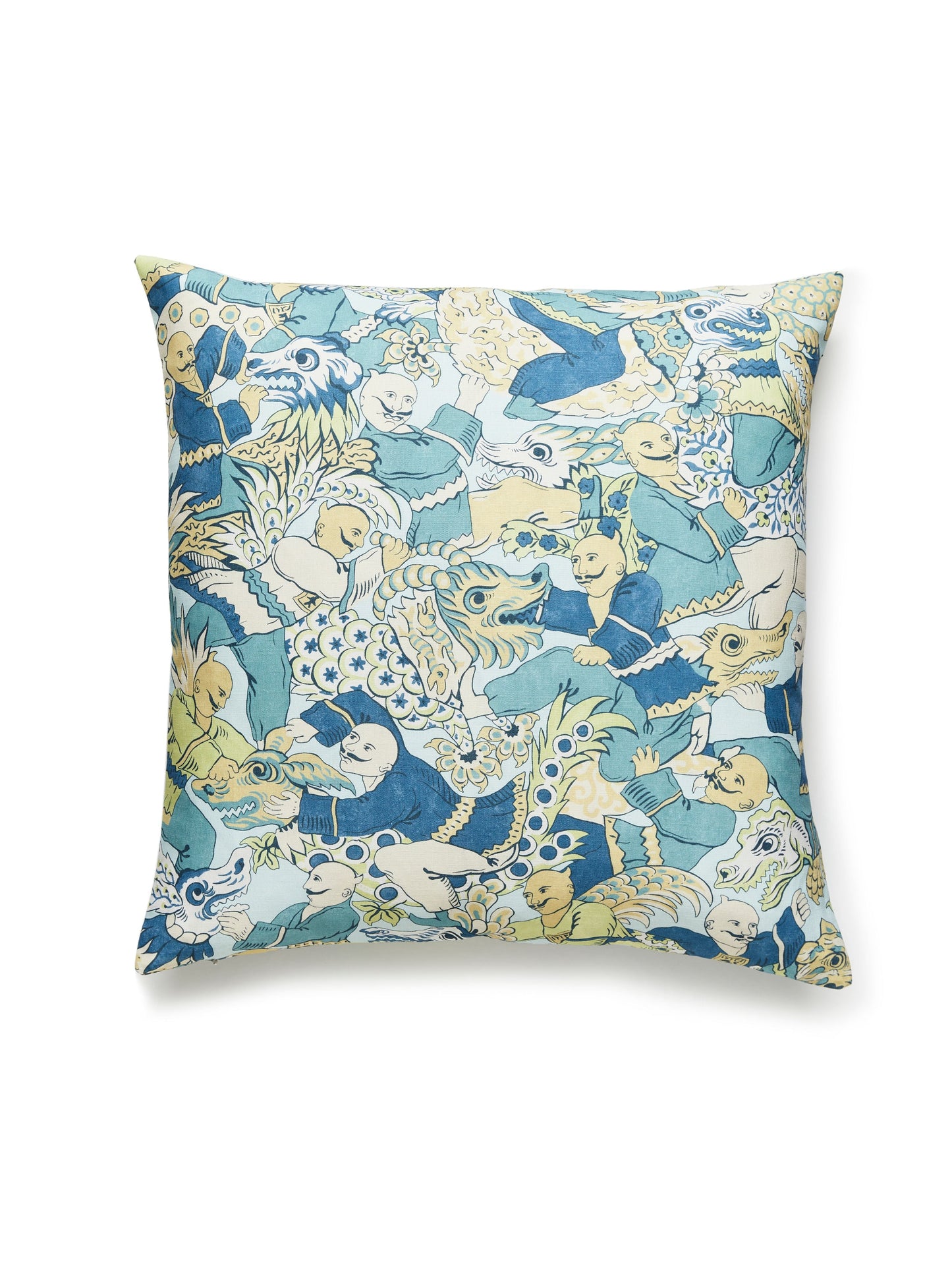 SCALAMANDRE PILLOWS BIRD / ANIMAL
CHINOISERIE
SCENIC SQUARE - SC 0001DRAGPILL NEW SKU # SCDRAGPILL0001