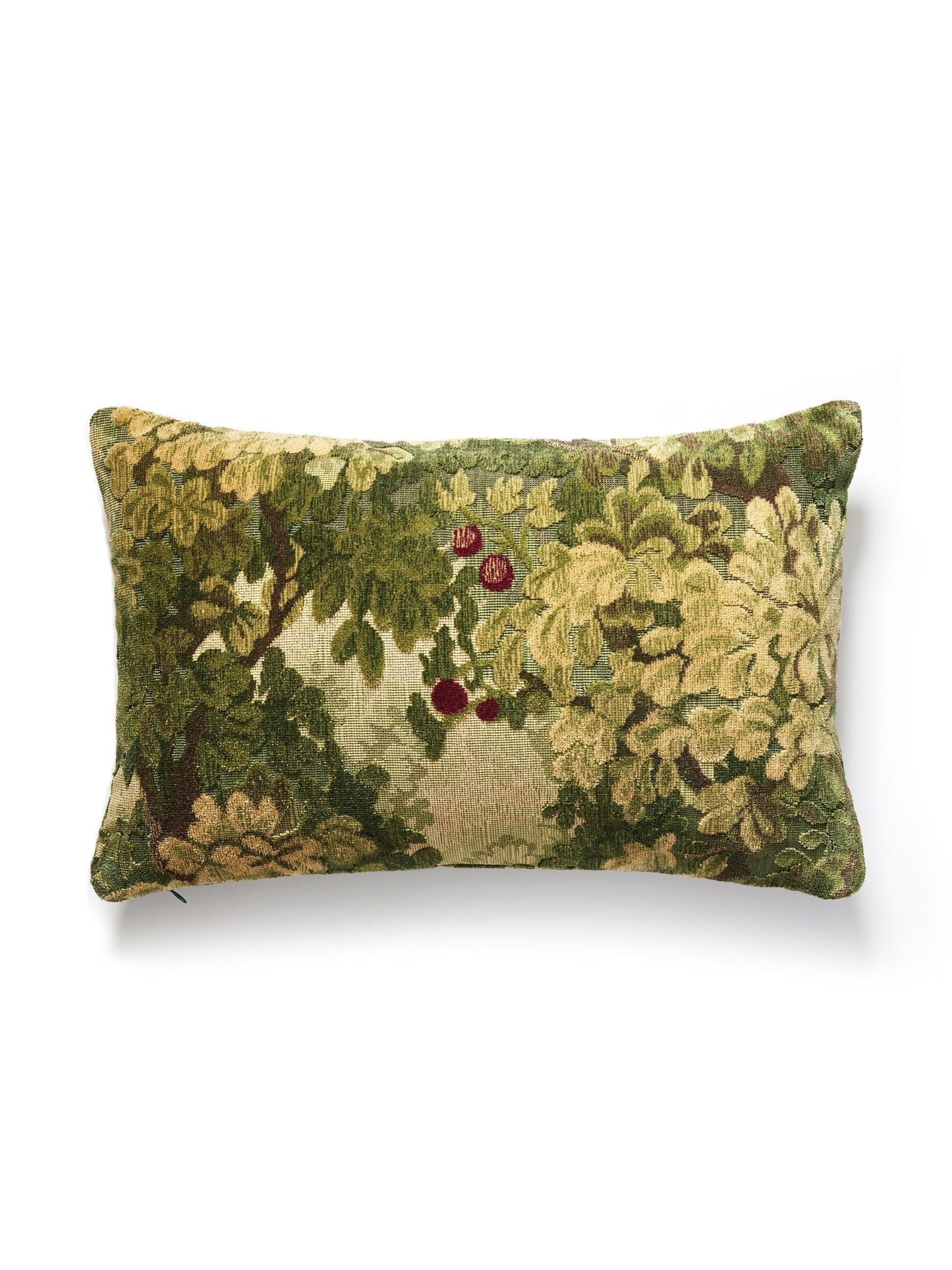SCALAMANDRE PILLOWS BOTANICAL / FOLIAGE LUMBAR - SC 0001LMARLYPIL NEW SKU # SCLMARLYPIL0001