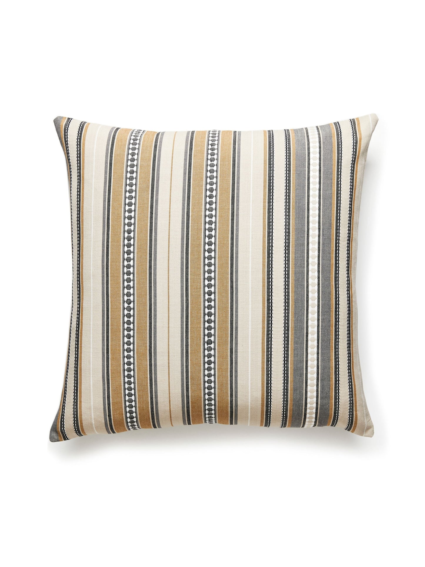 SCALAMANDRE PILLOWS STRIPE SQUARE - SC 0001NILEPILL NEW SKU # SCNILEPILL0001