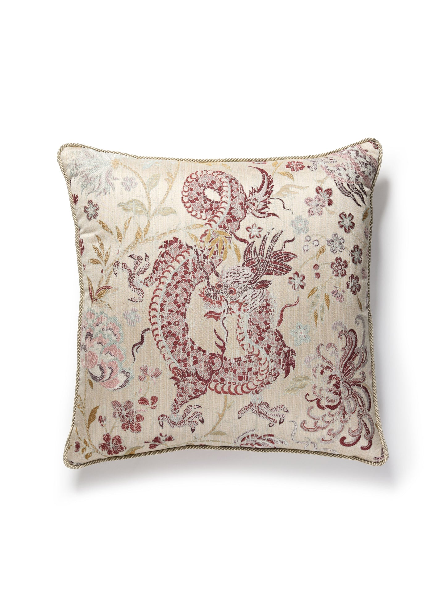 SCALAMANDRE PILLOWS BIRD / ANIMAL
CHINOISERIE SQUARE - SC 0001SDDC27327 NEW SKU # SCSDDC273270001