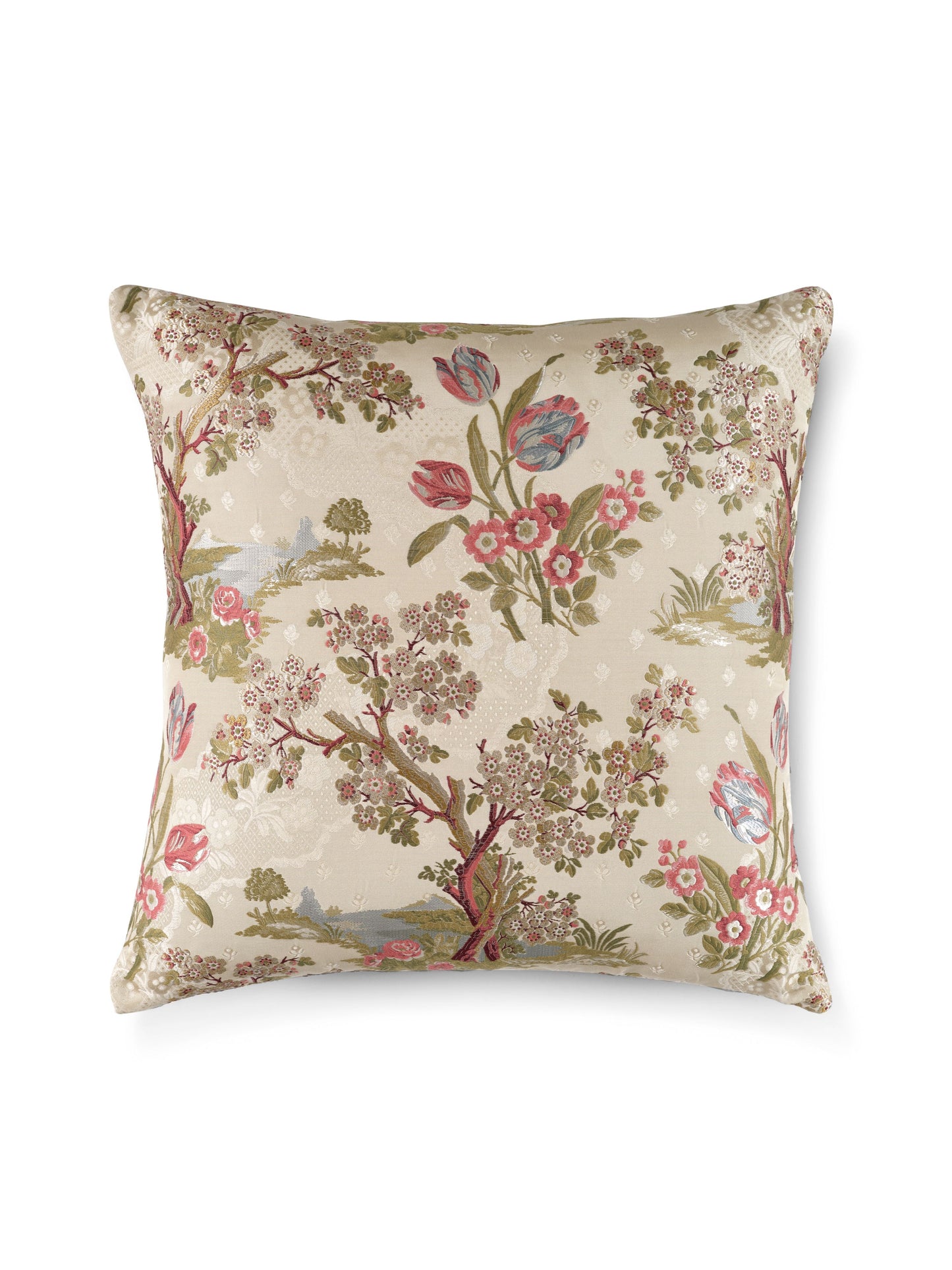 SCALAMANDRE PILLOWS FLORAL
SCENIC SQUARE - SC 0001SDDK27322 NEW SKU # SCSDDK273220001