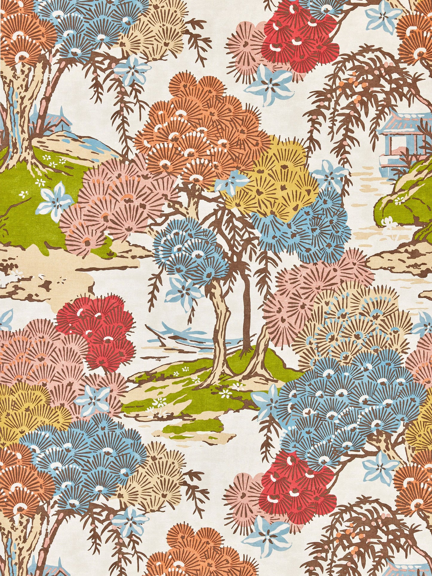 SCALAMANDRE SEA OF TREES - WALLCOVERING BOTANICAL , FOLIAGE
CHINOISERIE
GRAPHIC
SCENIC SUNRISE - SC 0001WP88553 NEW SKU # SCWP885530001