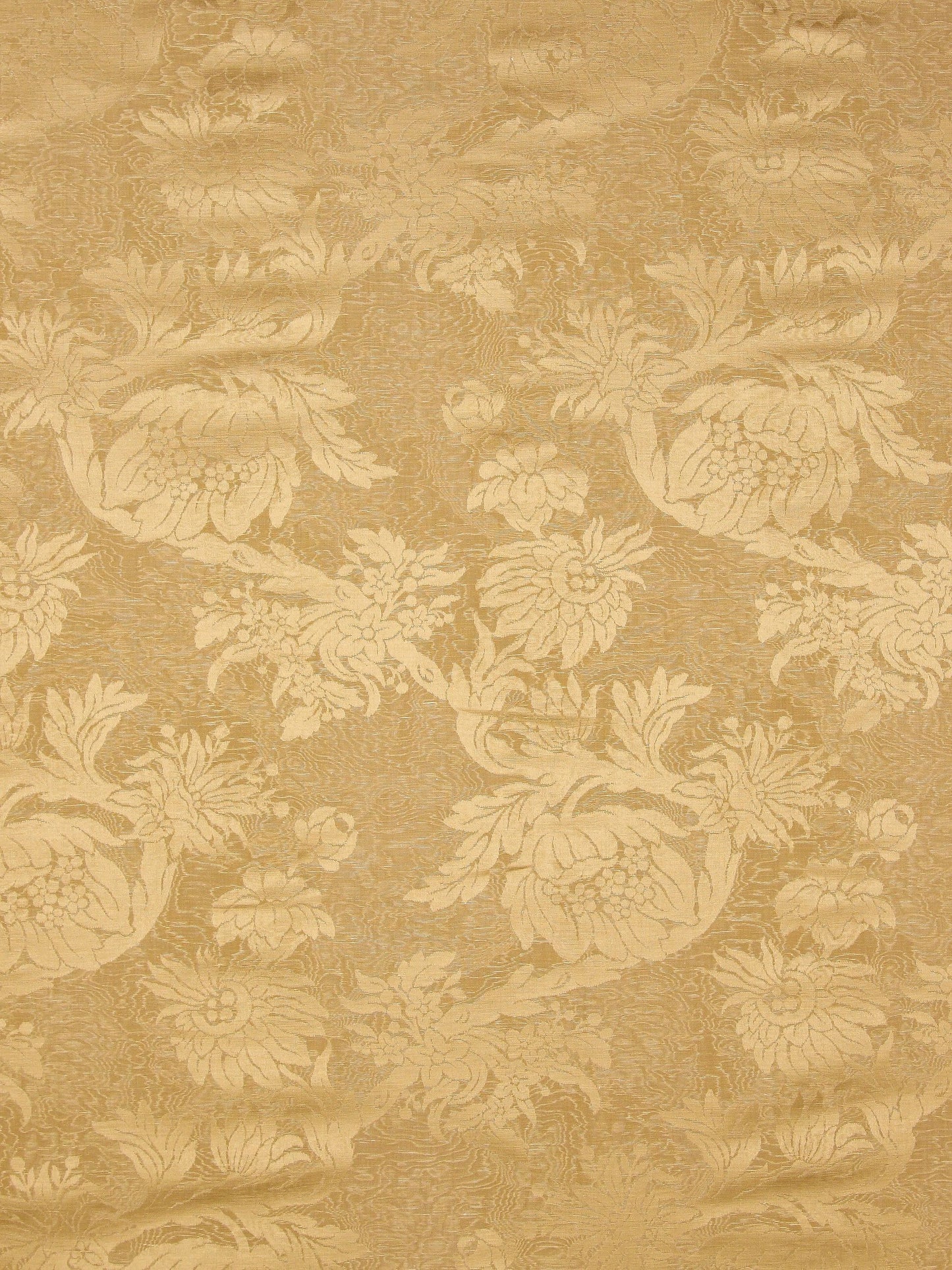 SCALAMANDRE DAMAS PARC MONCEAU FABRIC YELLOW - SC 000226695 NEW SKU # SC266950002