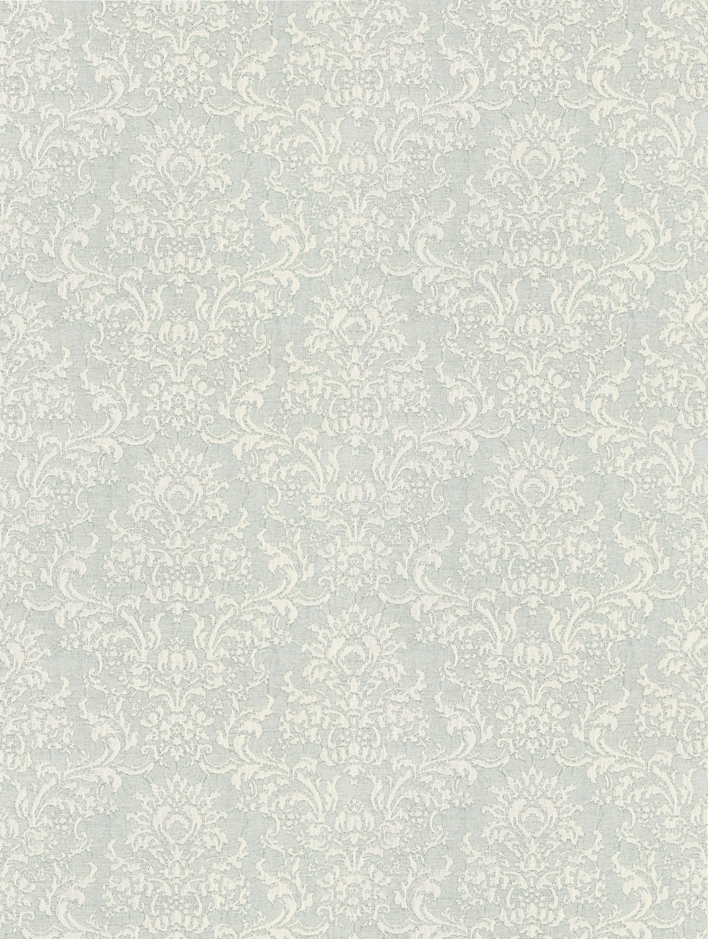 SCALAMANDRE SAN LUCA DAMASK FABRIC RAIN - SC 000227094 NEW SKU # SC270940002
