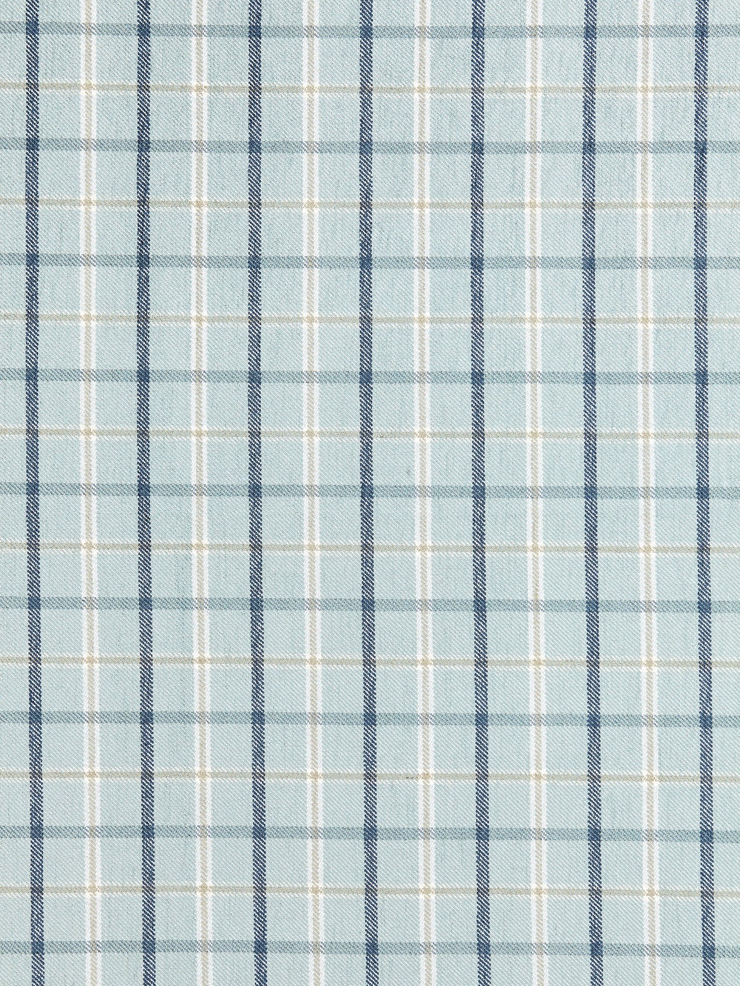 SCALAMANDRE BRISTOL PLAID FABRIC MINERAL - SC 000227121 NEW SKU # SC271210002
