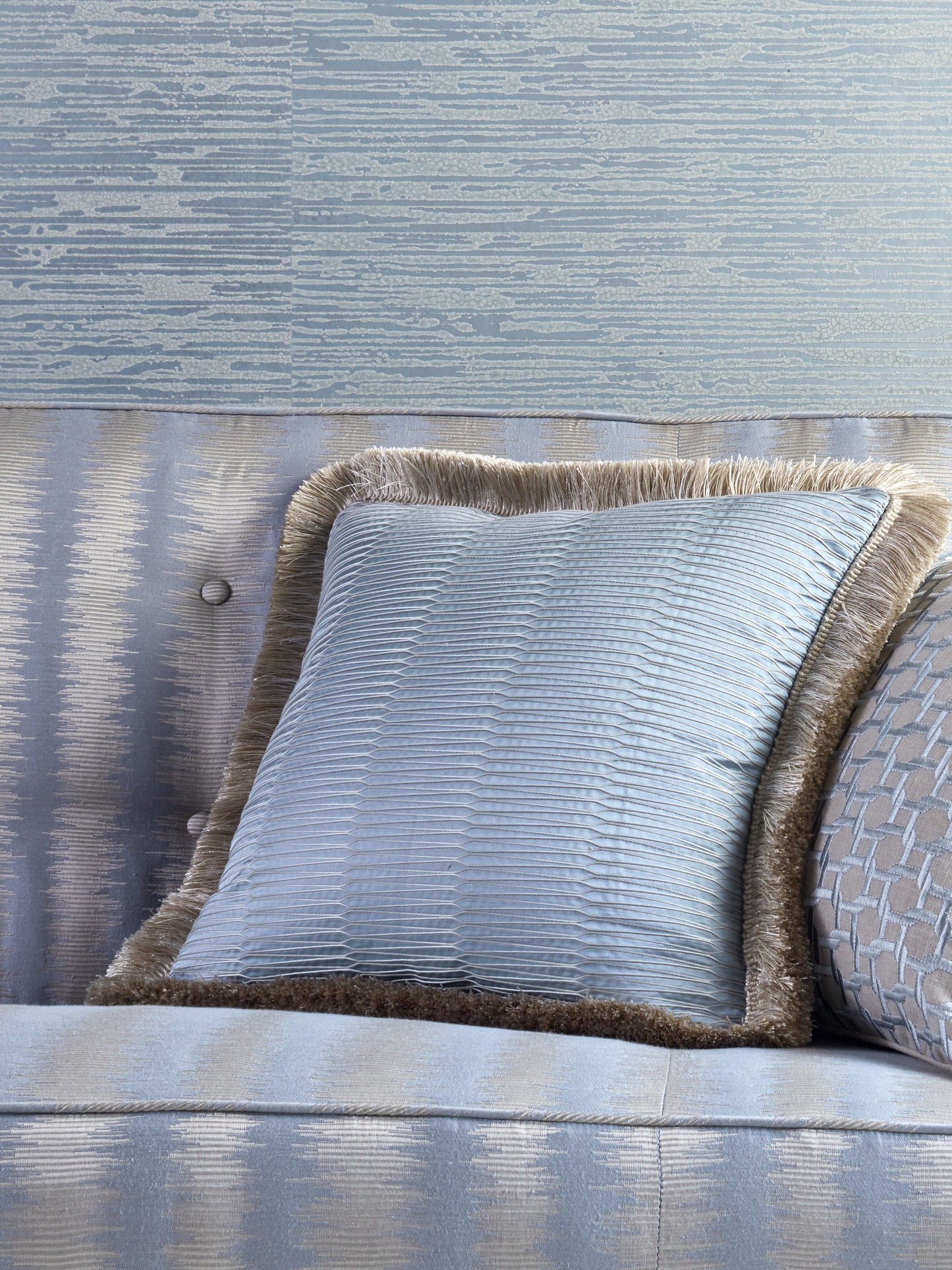 SCALAMANDRE WAVELENGTH FABRIC MINERAL - SC 000227141 NEW SKU # SC271410002