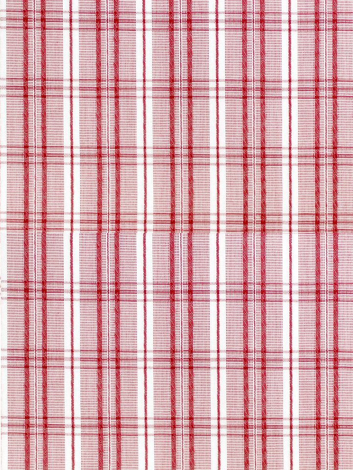 SCALAMANDRE OUTLET FABRIC CHECK PLEASE FABRIC CORAL - SC 000236364 NEW SKU # SC363640002
