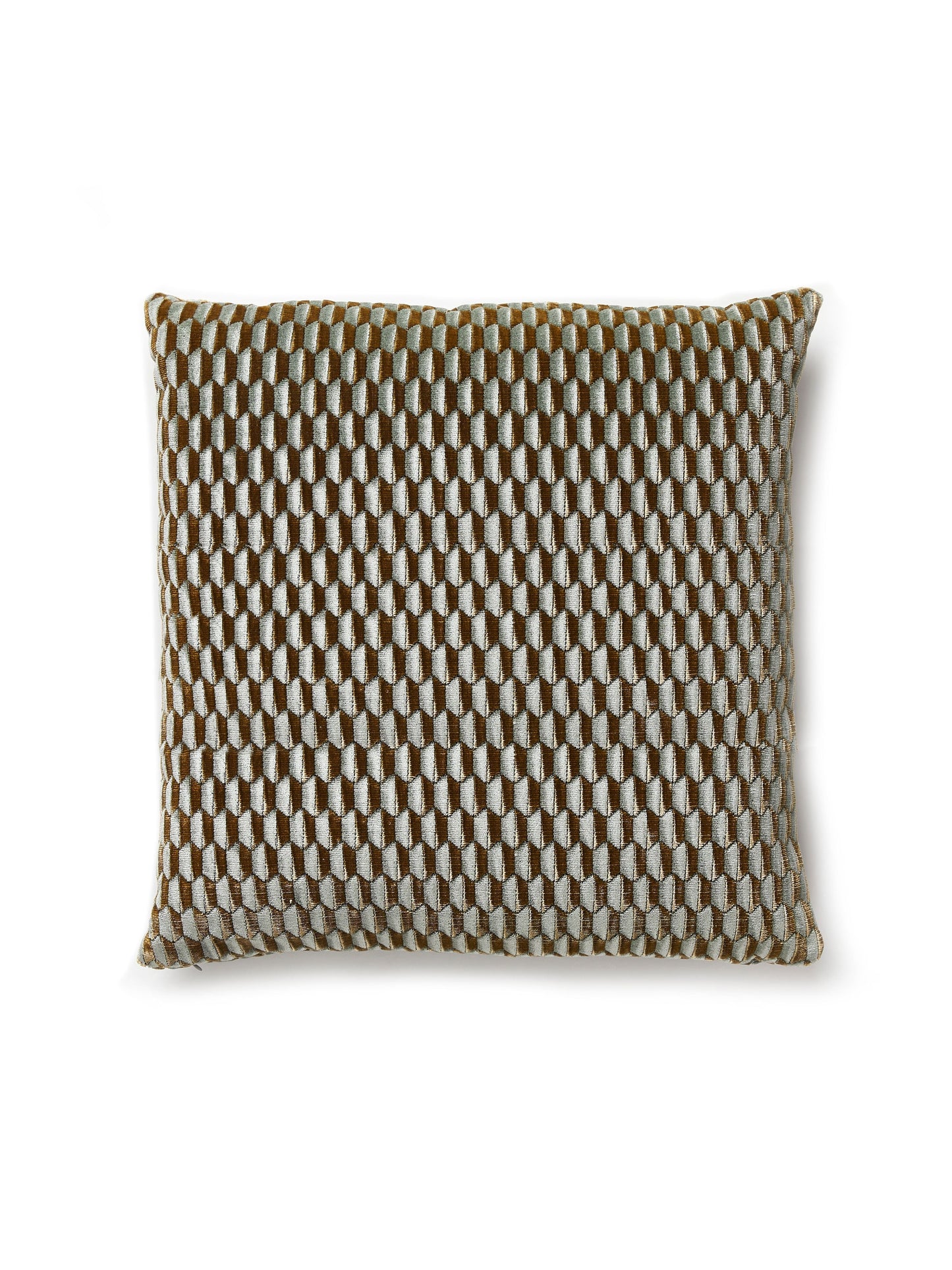 SCALAMANDRE PILLOWS GEOMETRIC SQUARE - SC 0002ALLEPILL NEW SKU # SCALLEPILL0002
