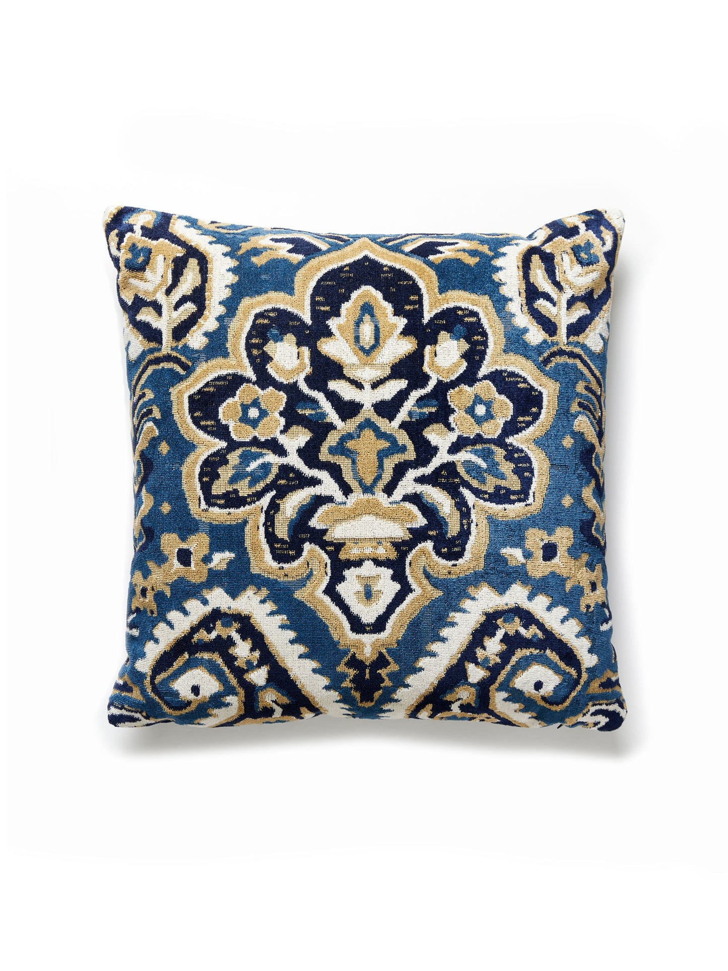 SCALAMANDRE PILLOWS DAMASK SQUARE - SC 0002OUSHPILL NEW SKU # SCOUSHPILL0002