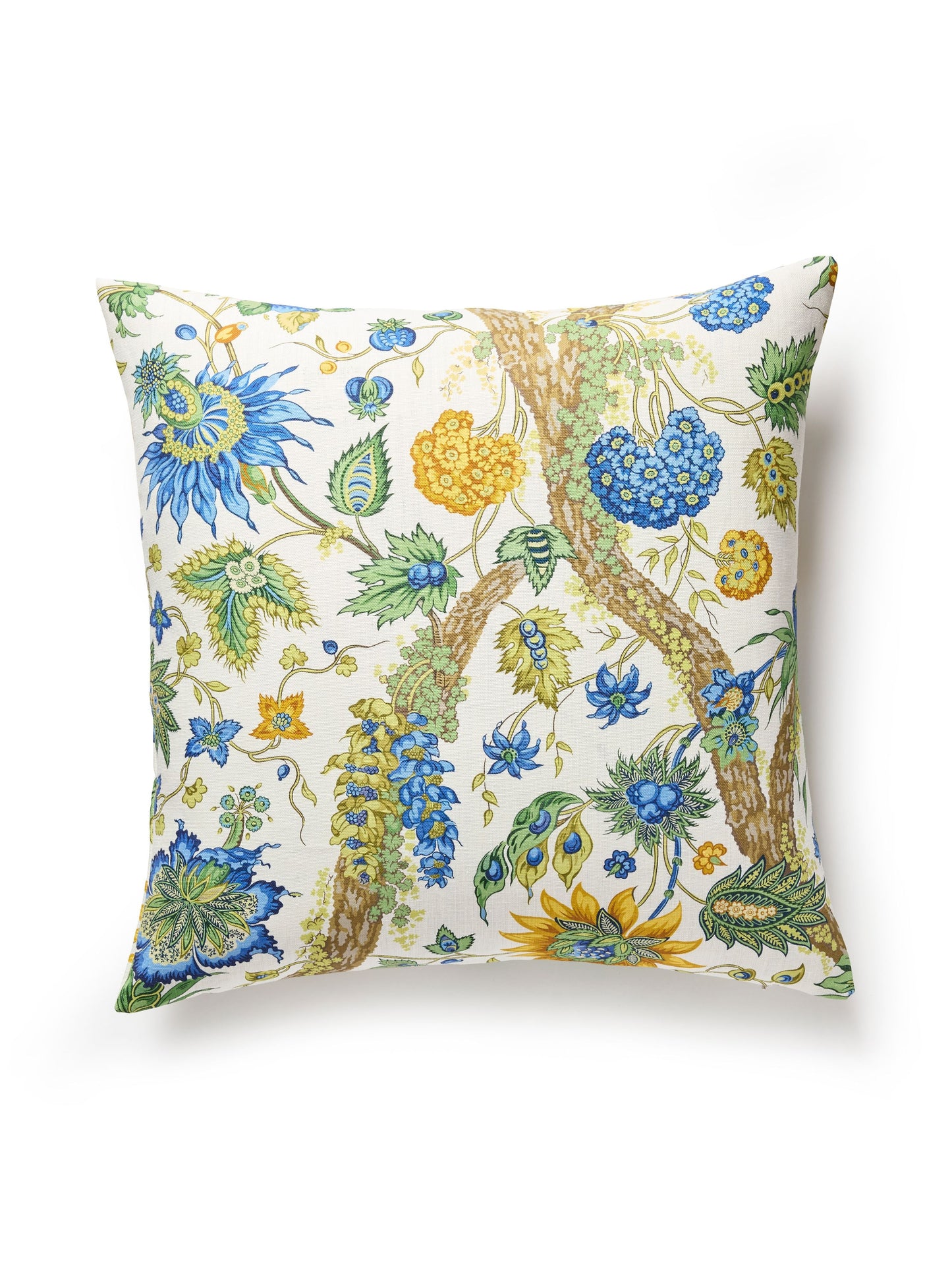 SCALAMANDRE PILLOWS BOTANICAL / FOLIAGE
FLORAL SQUARE - SC 0002SDDK16647 NEW SKU # SCSDDK166470002