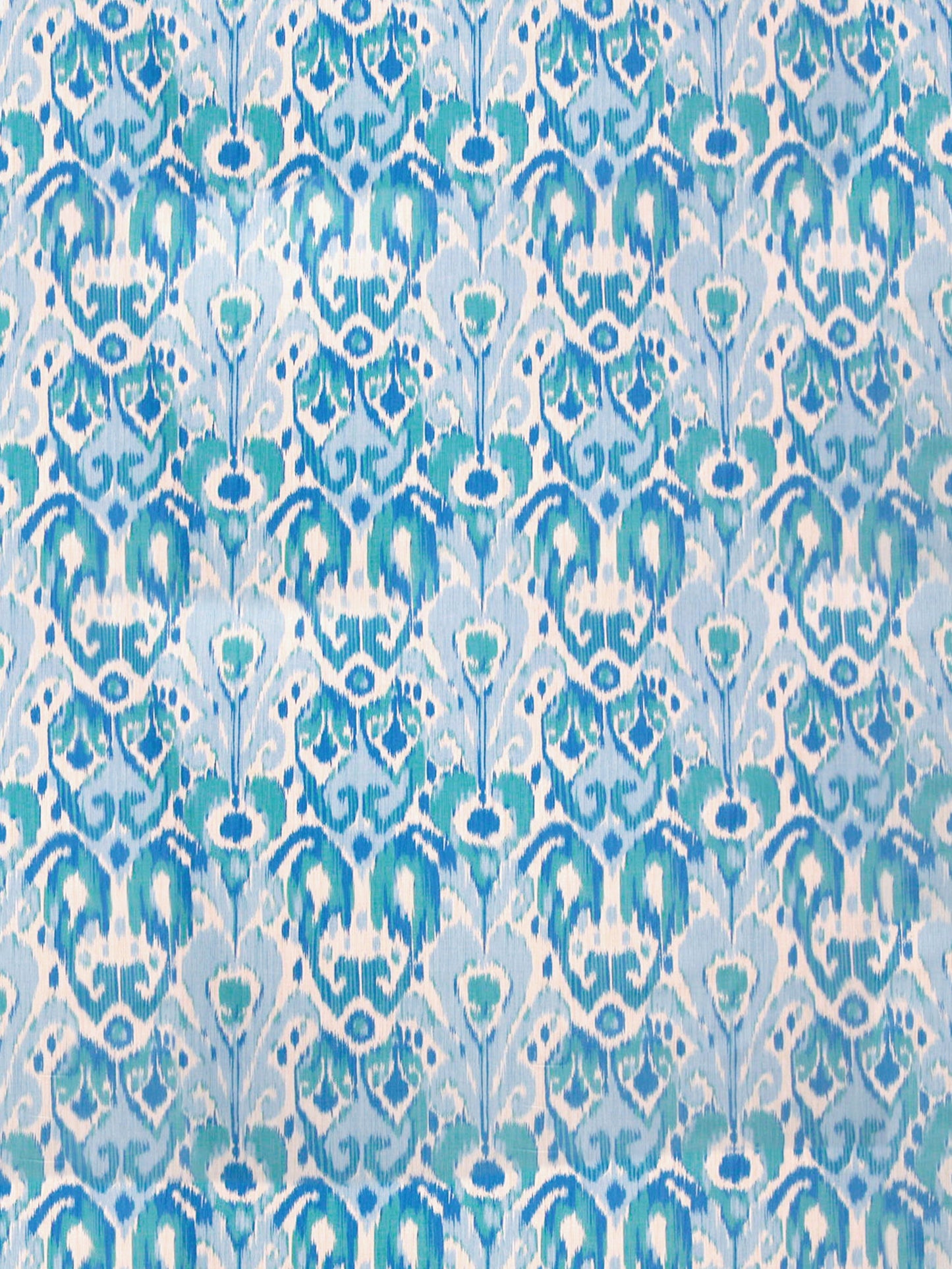 SCALAMANDRE GREYSTONE FABRIC BLUES ON CREAM - SC 000316527 NEW SKU # SC165270003