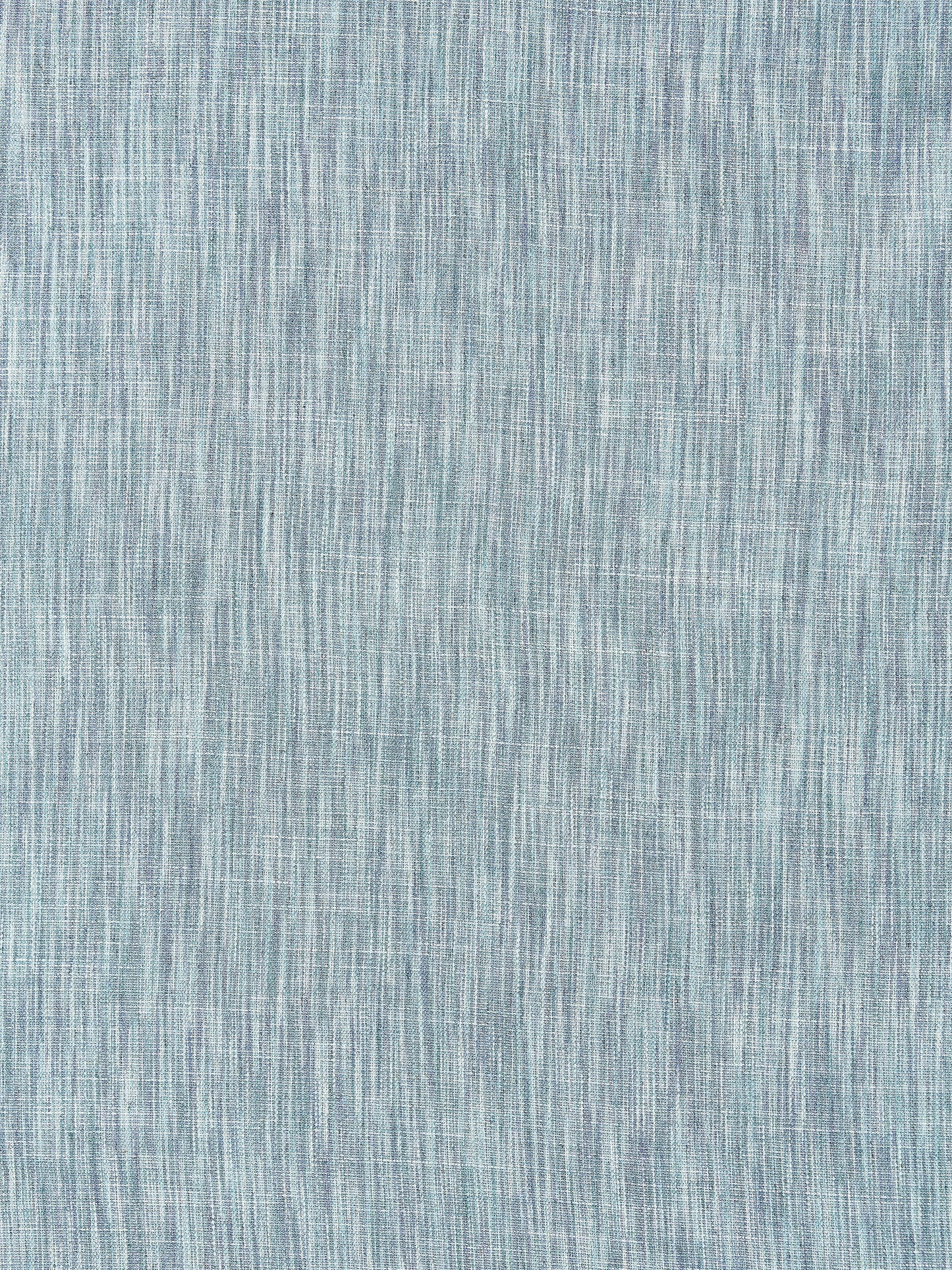 Light blue heathered denim-like woven fabric with subtle vertical texture for upholstery or apparel.