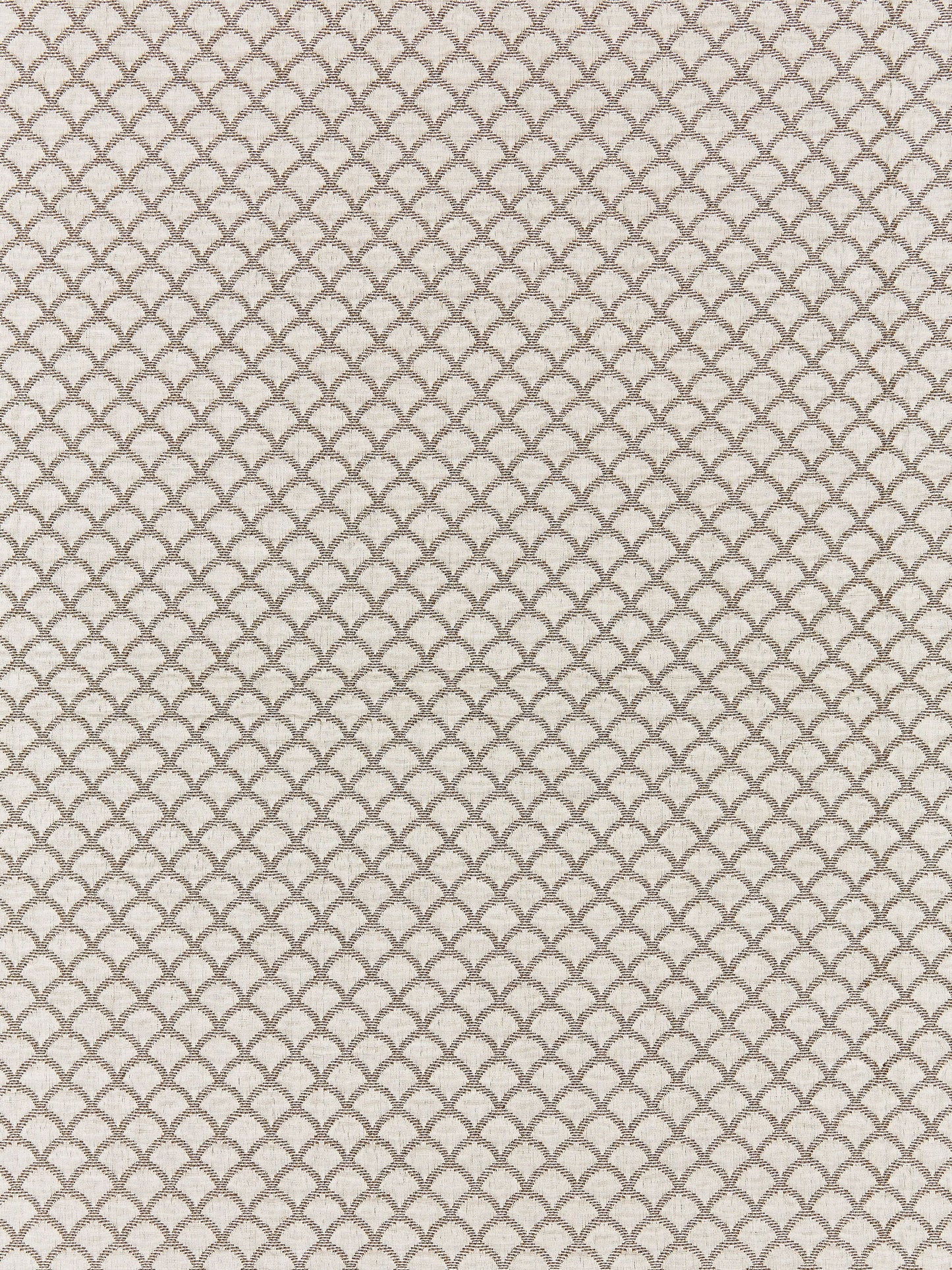 SCALAMANDRE SCALLOP WEAVE FABRIC FLAX - SC 000327137 NEW SKU # SC271370003