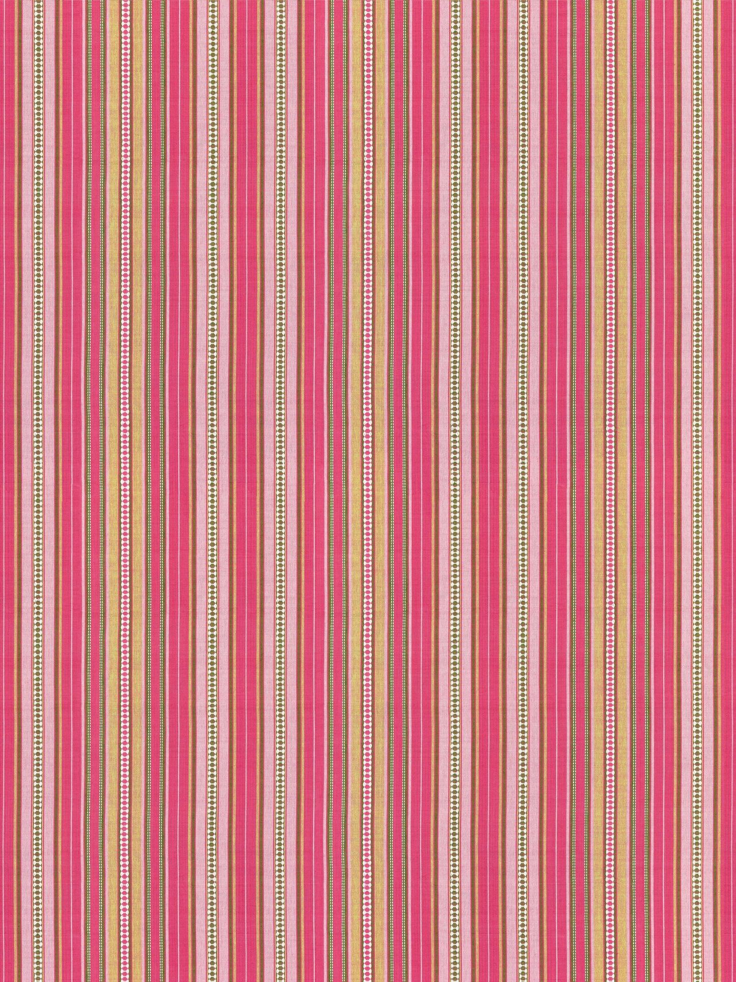 SCALAMANDRE NILE STRIPE FABRIC ROSE GARDEN - SC 000327253 NEW SKU # SC272530003