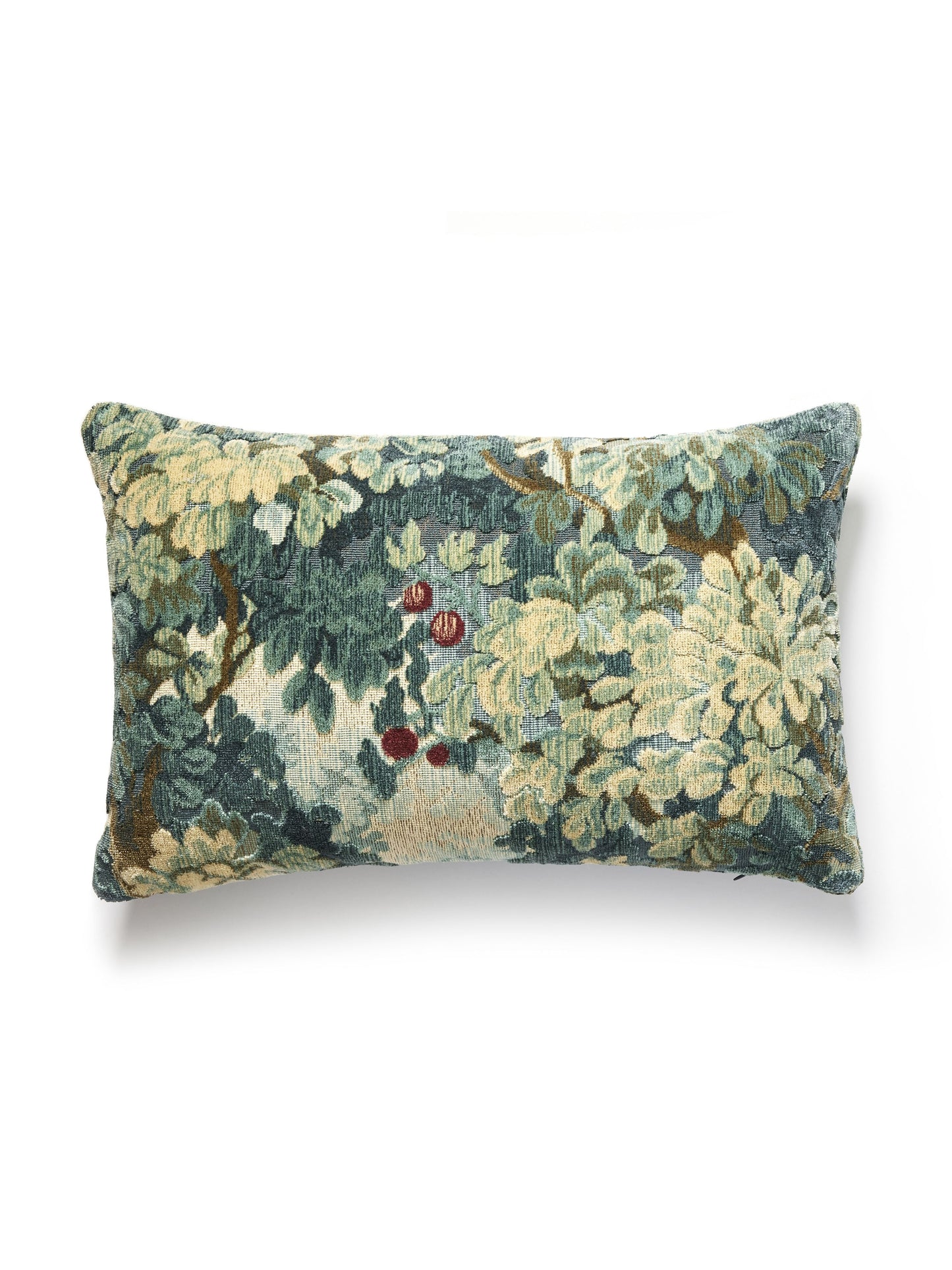 SCALAMANDRE PILLOWS BOTANICAL / FOLIAGE LUMBAR - SC 0003LMARLYPIL NEW SKU # SCLMARLYPIL0003