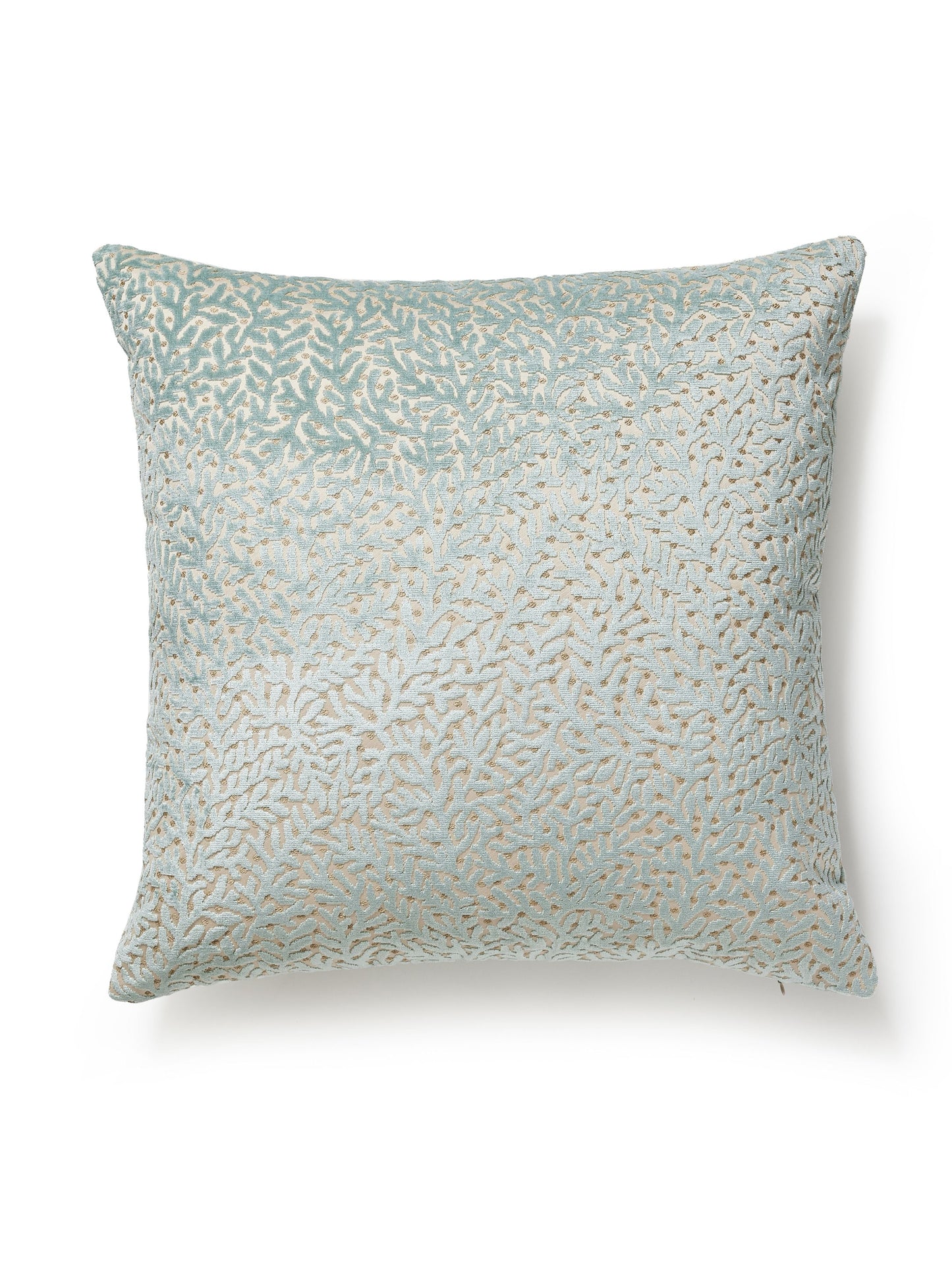 SCALAMANDRE PILLOWS BOTANICAL / FOLIAGE SQUARE - SC 0003SDDK27077 NEW SKU # SCSDDK270770003