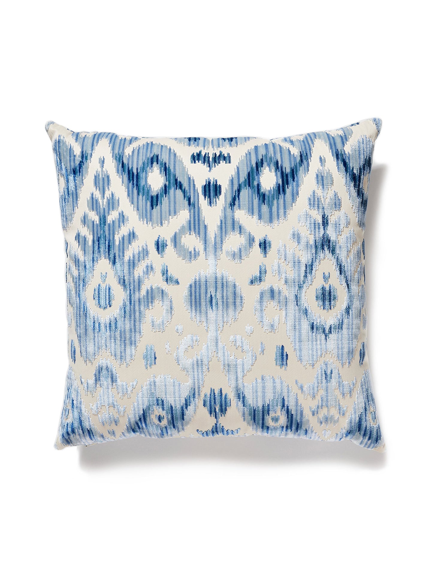 SCALAMANDRE PILLOWS IKAT SQUARE - SC 0003TASHKPILL NEW SKU # SCTASHKPILL0003