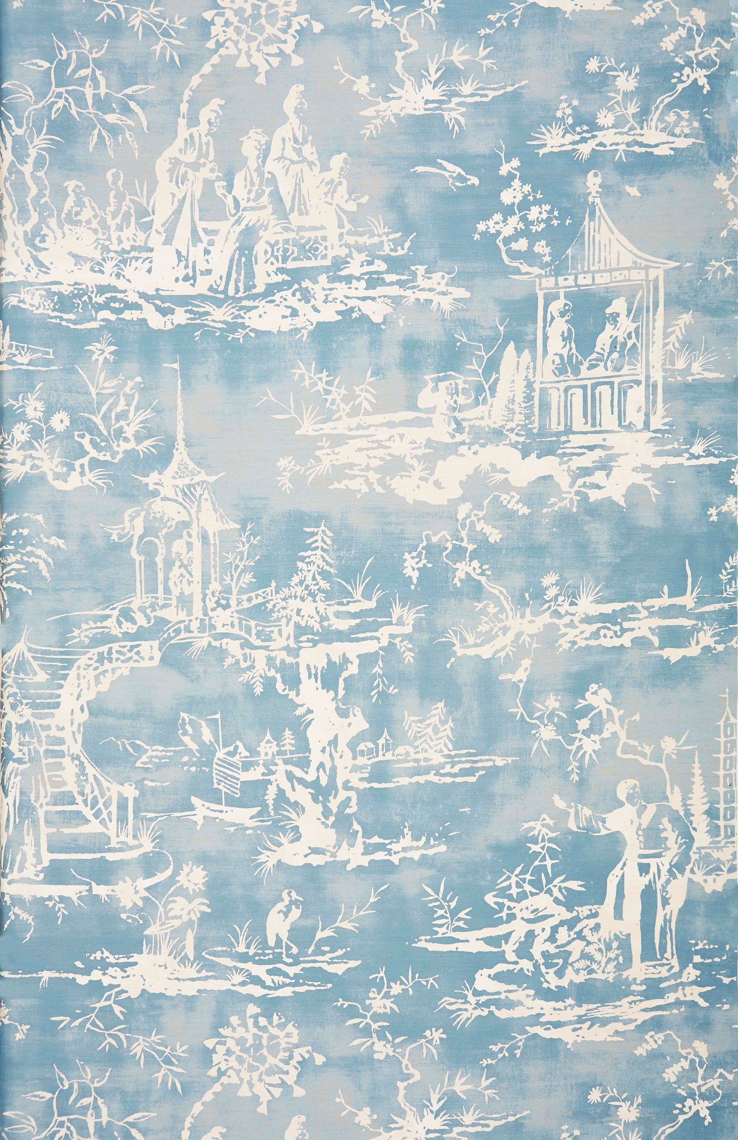 SCALAMANDRE SUMMER PALACE CHINOISERIE
SCENIC
TOILE SKY - SC 0003WP88357 NEW SKU # SCWP883570003