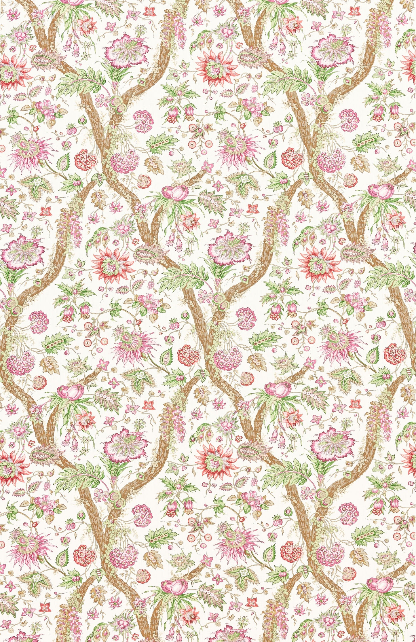 SCALAMANDRE FLEURS TROPICALES FABRIC GARDEN - SC 000416647 NEW SKU # SC166470004
